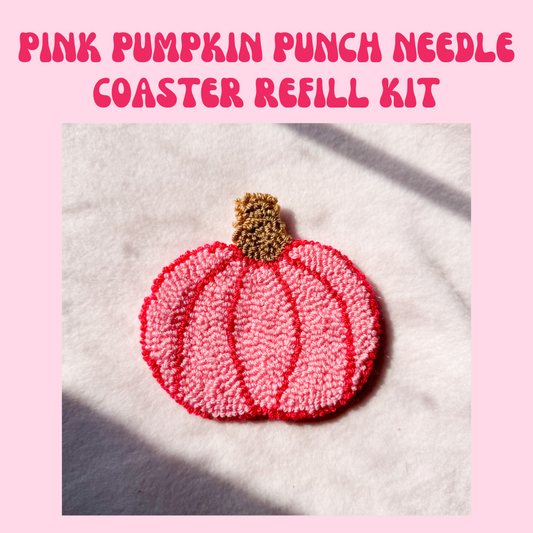 Pink Pumpkin Punch Needle Refill Kit
