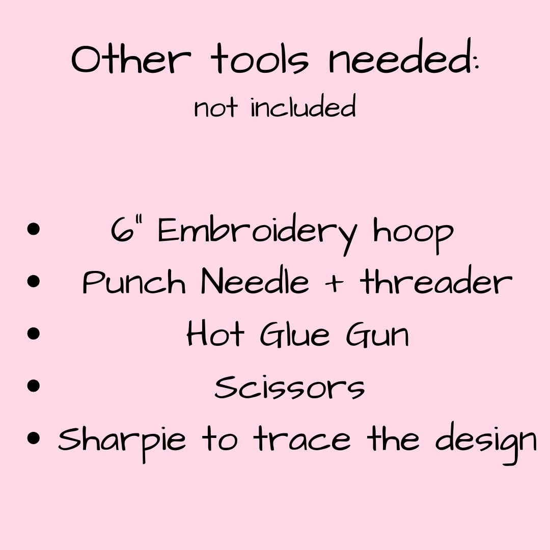 Paw Bookmark Punch Needle Refill Kit