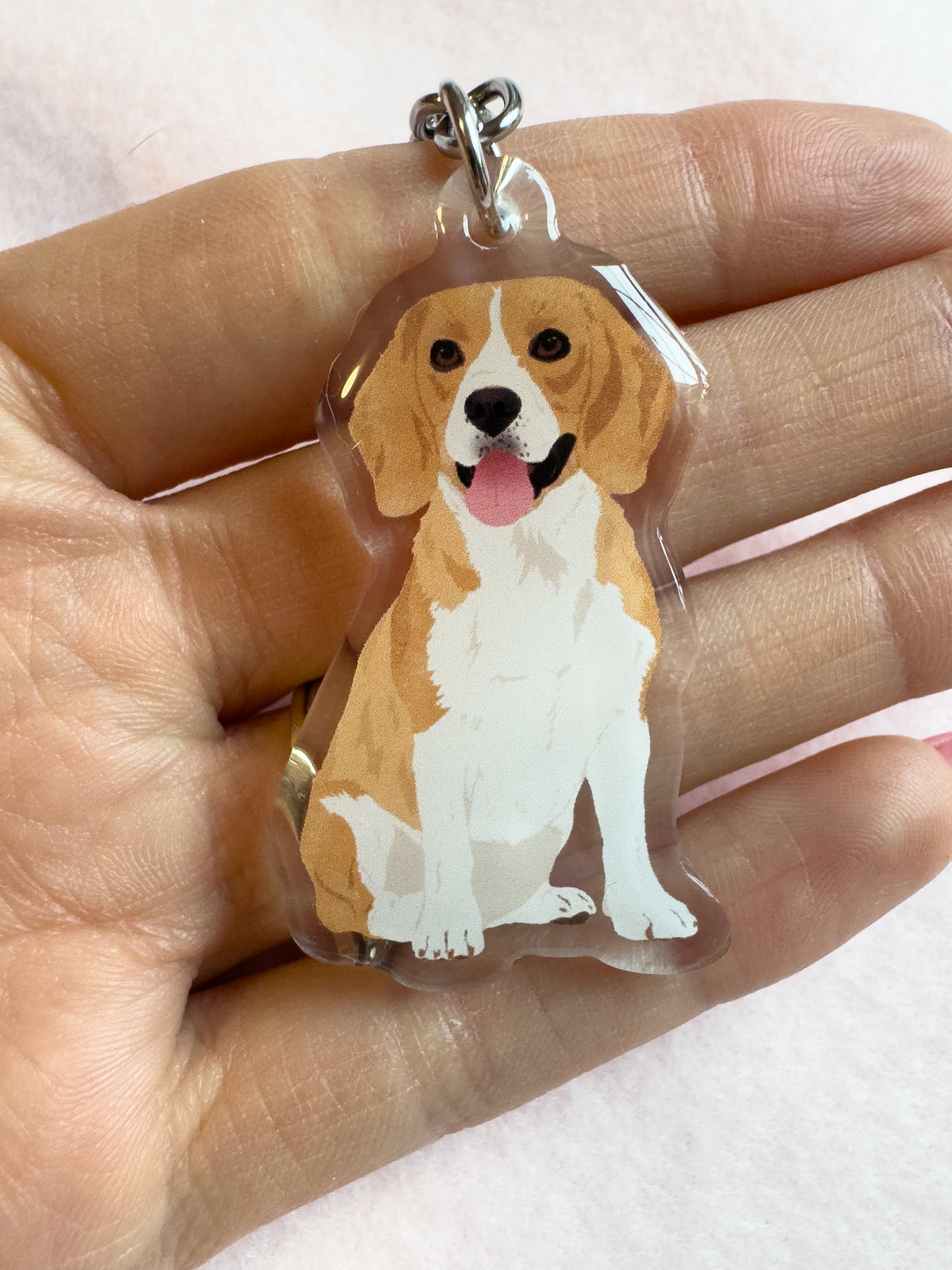 Beagle (lemon) Keychain