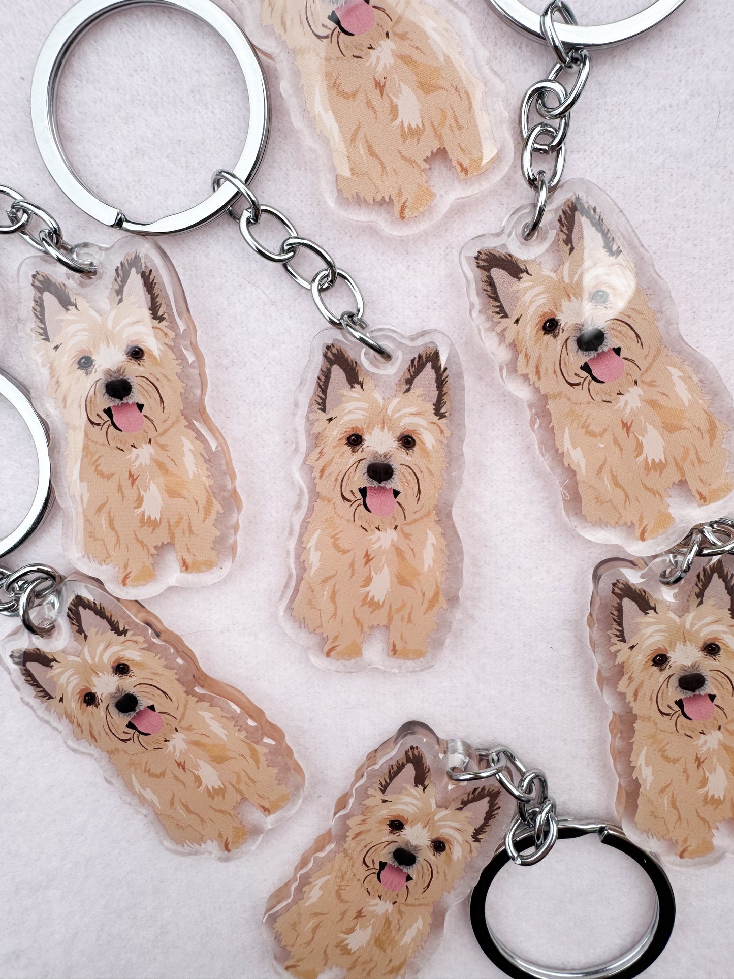 Cairn Terrier Keychain