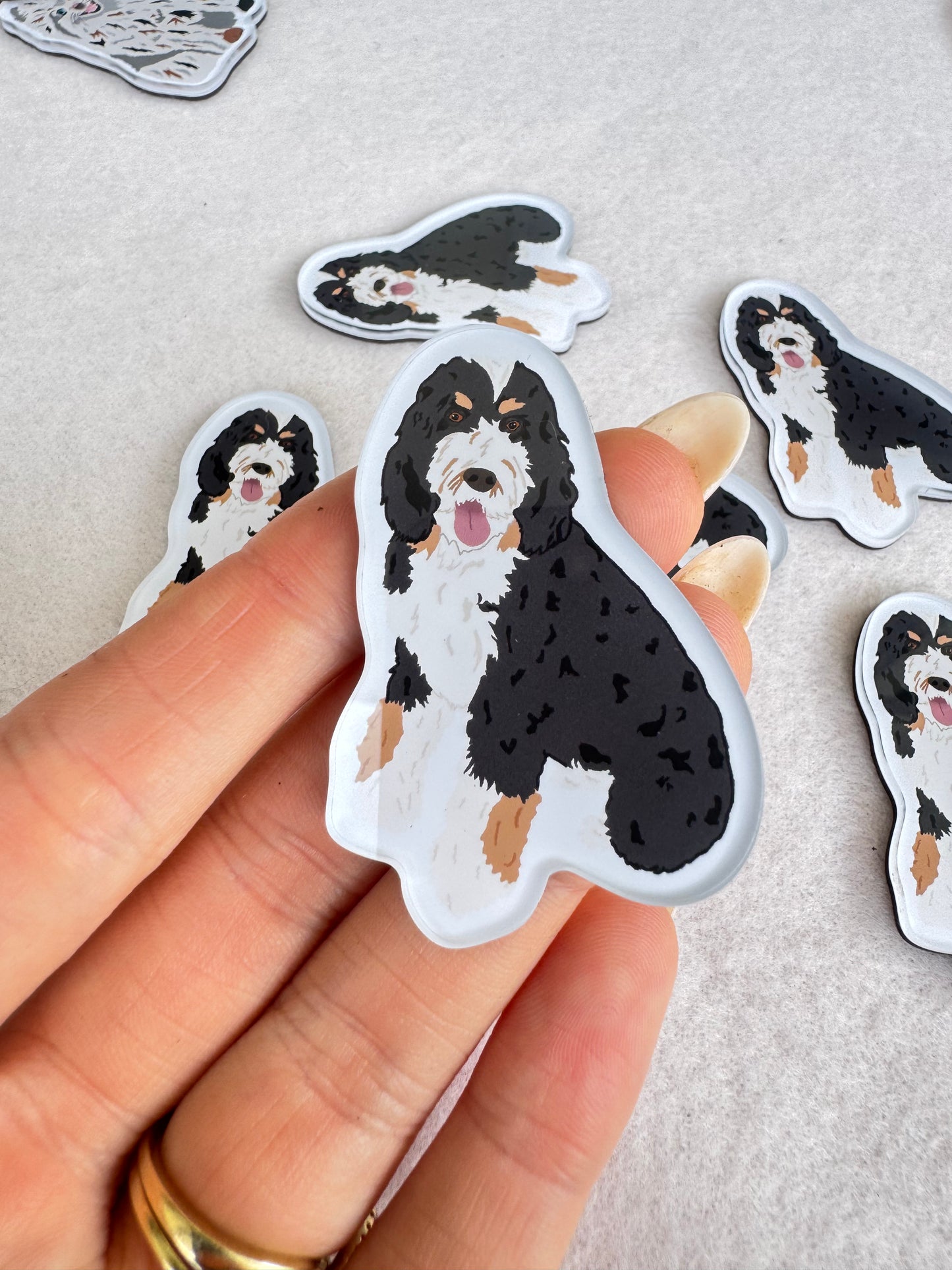 Bernedoodle Magnet