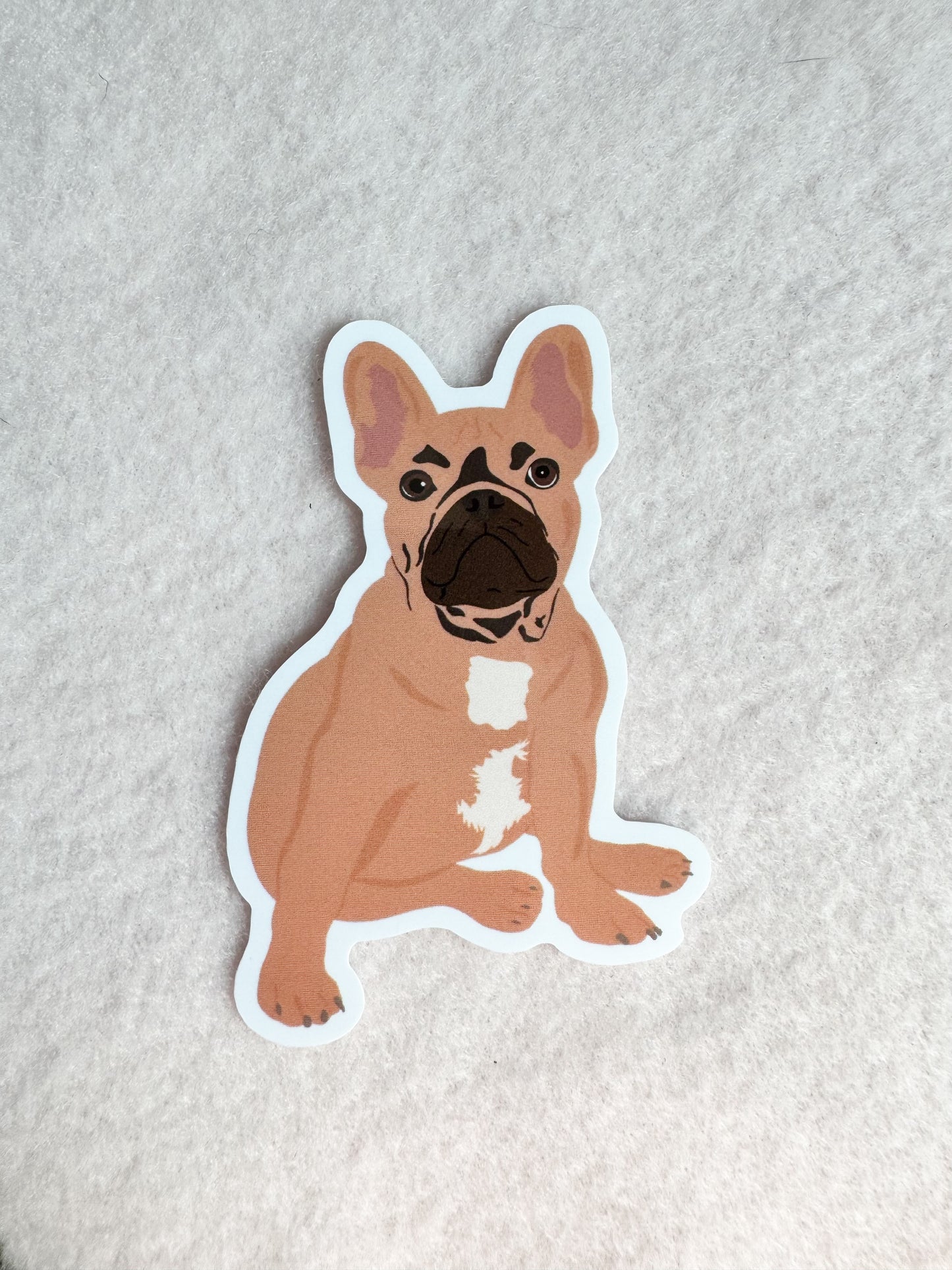 Frenchie (fawn) Sticker