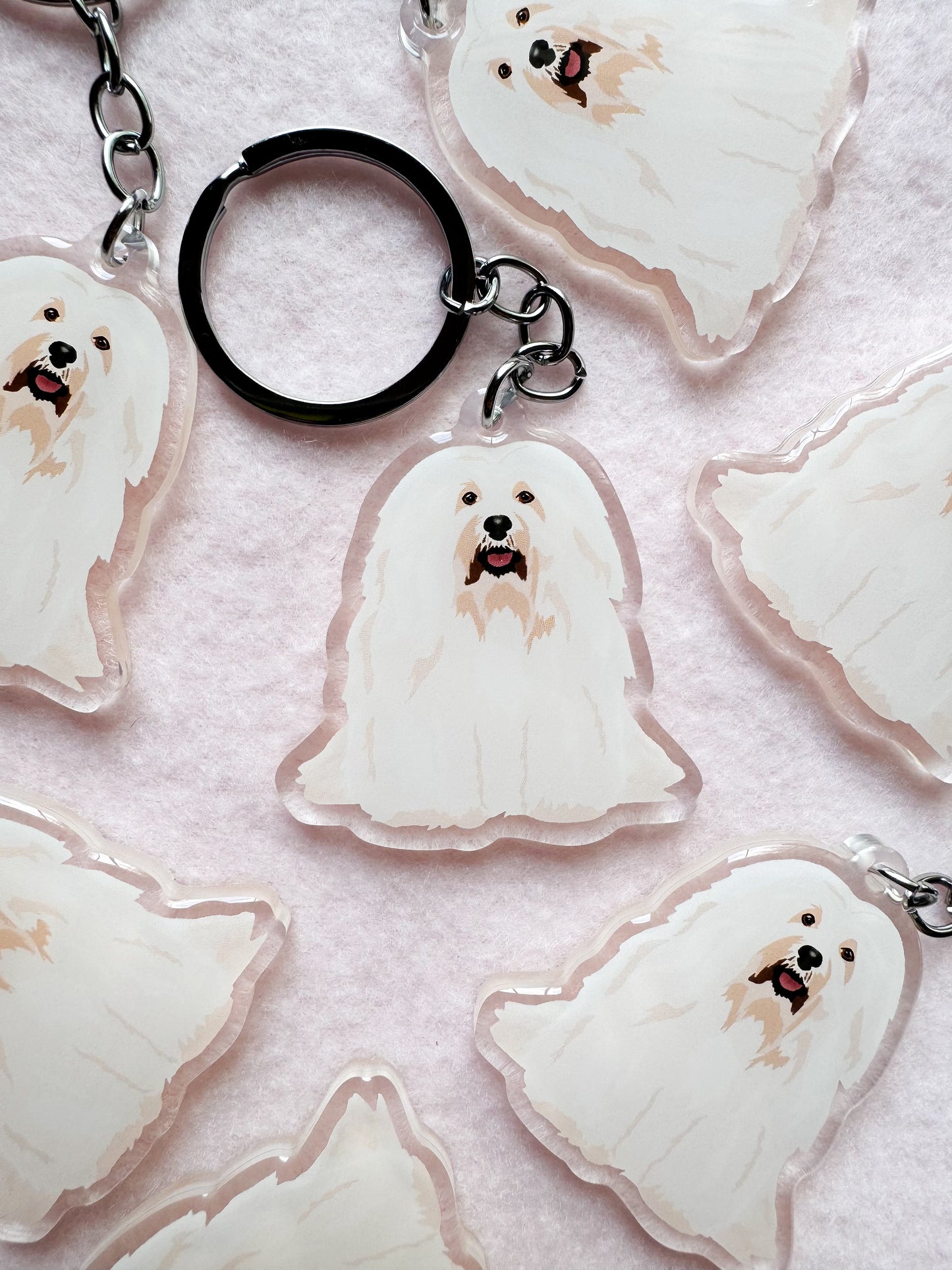 Havanese Keychain