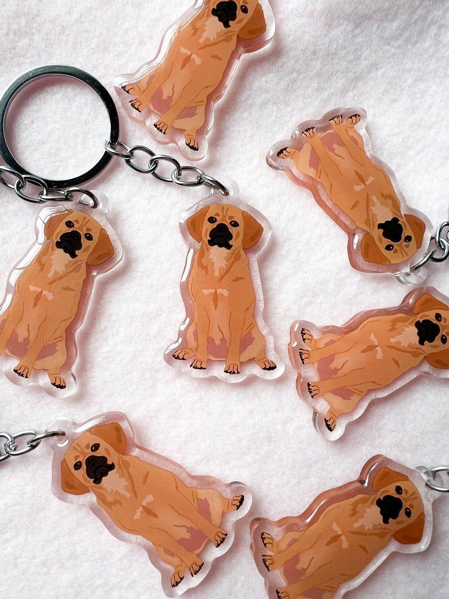 Puggle, Chug Keychain