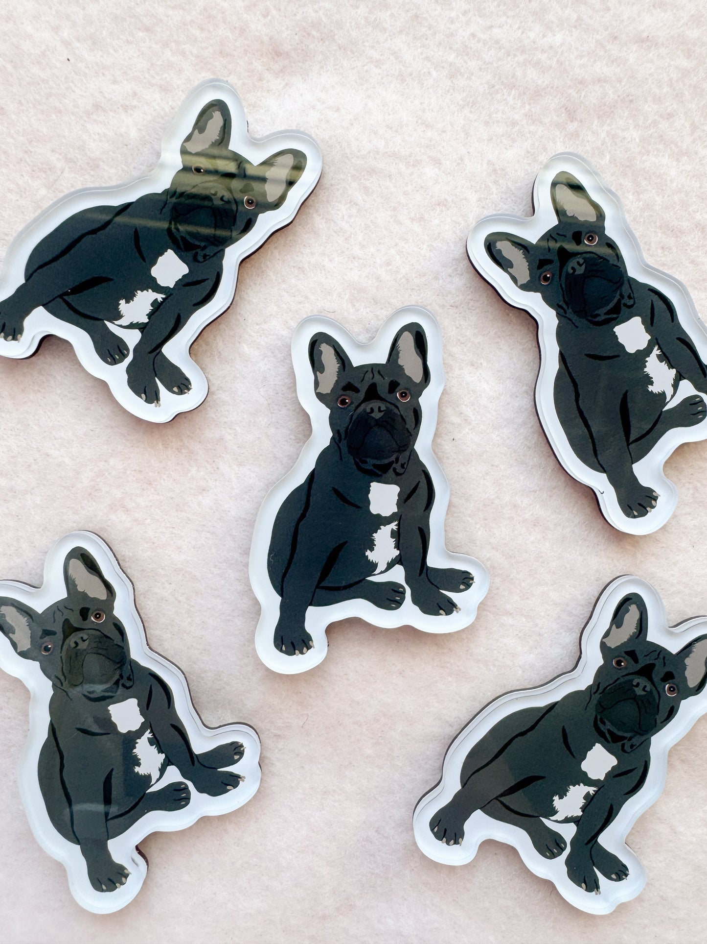 Frenchie (black) Magnet