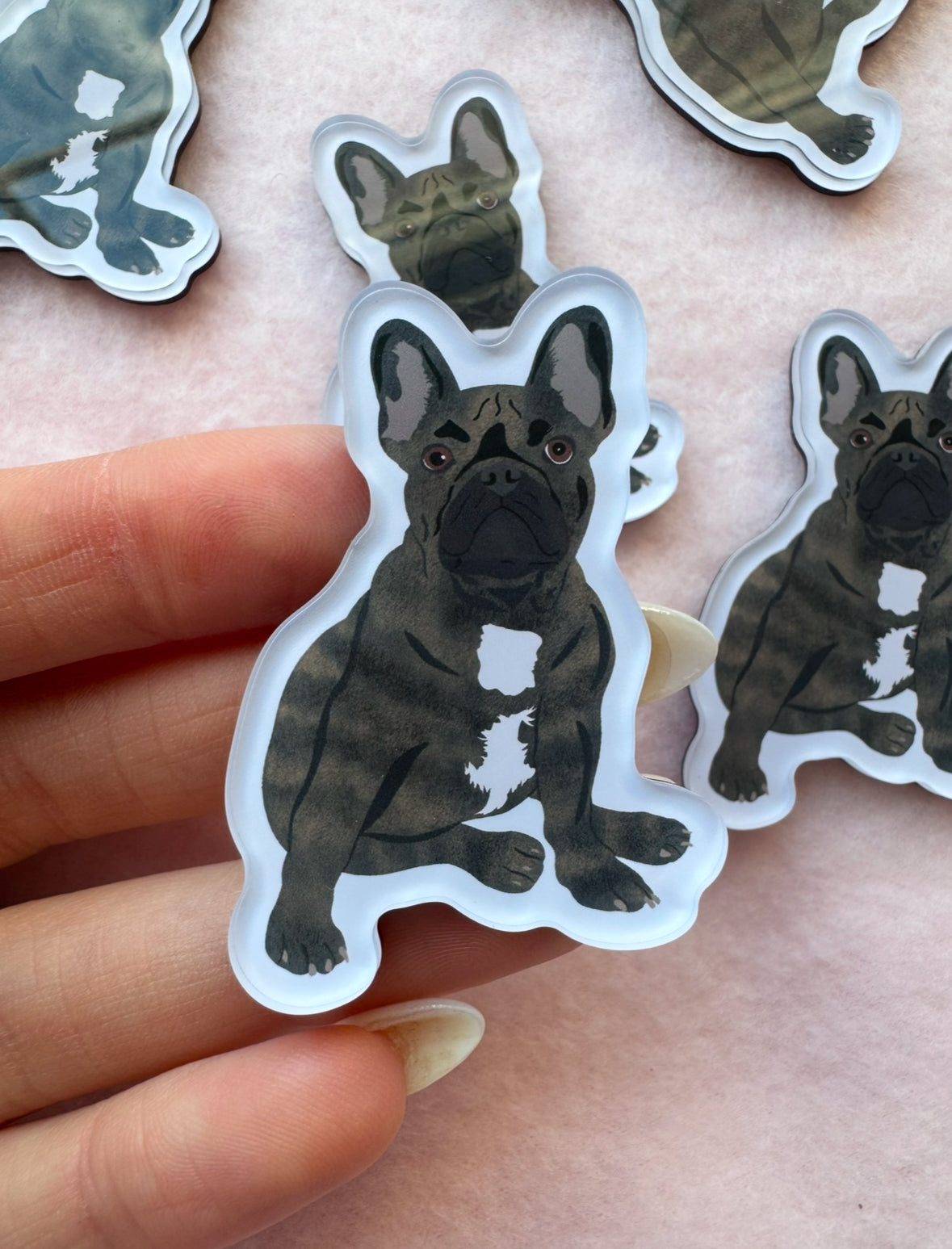 Frenchie (brindle) Magnet
