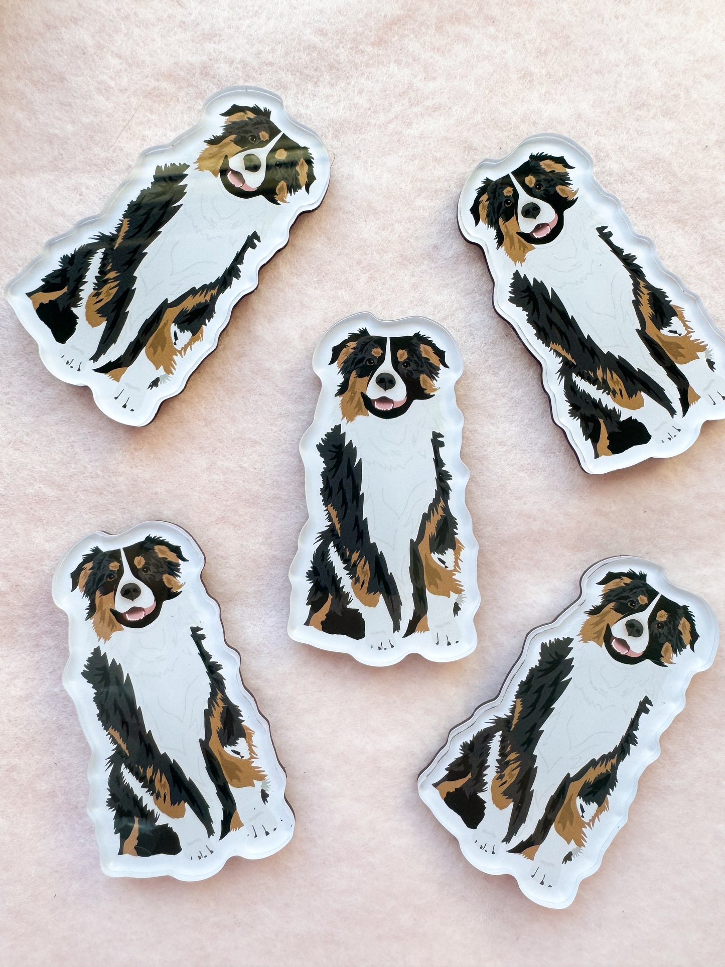 Australian Shepherd (black-tri) Magnet