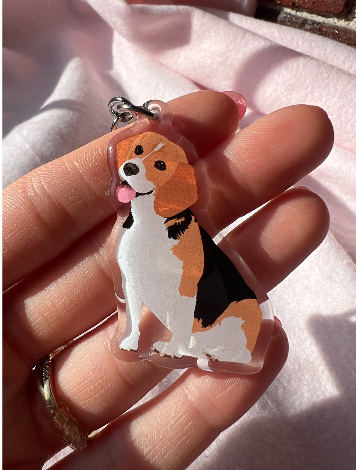 Beagle Keychain