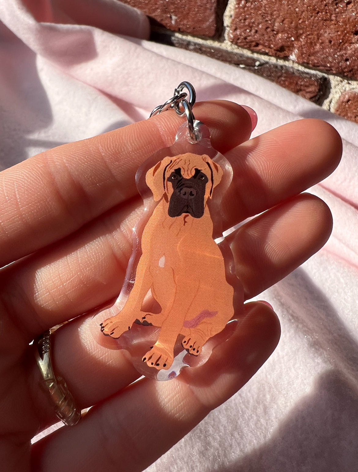 Bullmastiff, Boerboel Keychain