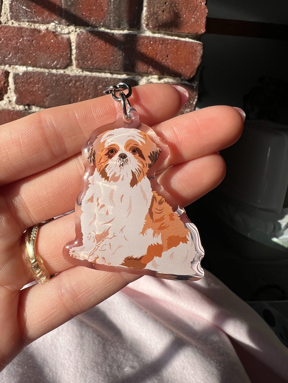 Shih Tzu Keychain