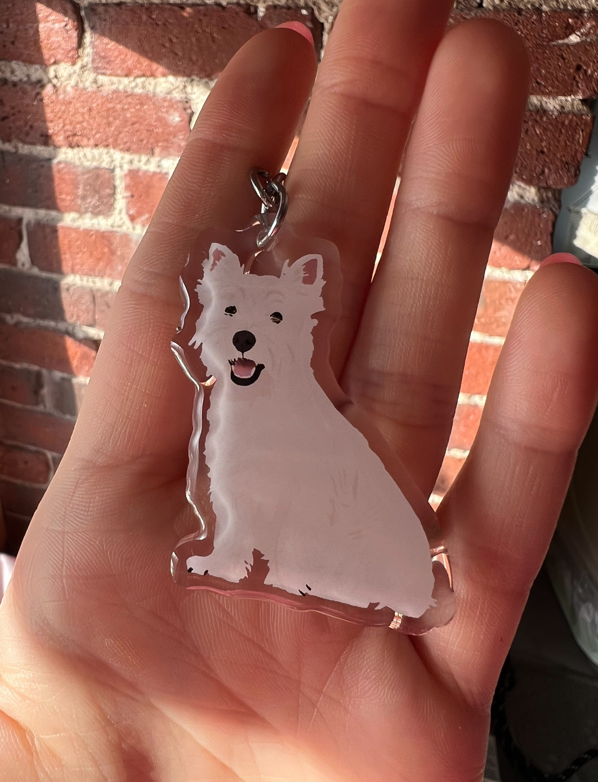 West Highland Terrier (Westie) Keychain
