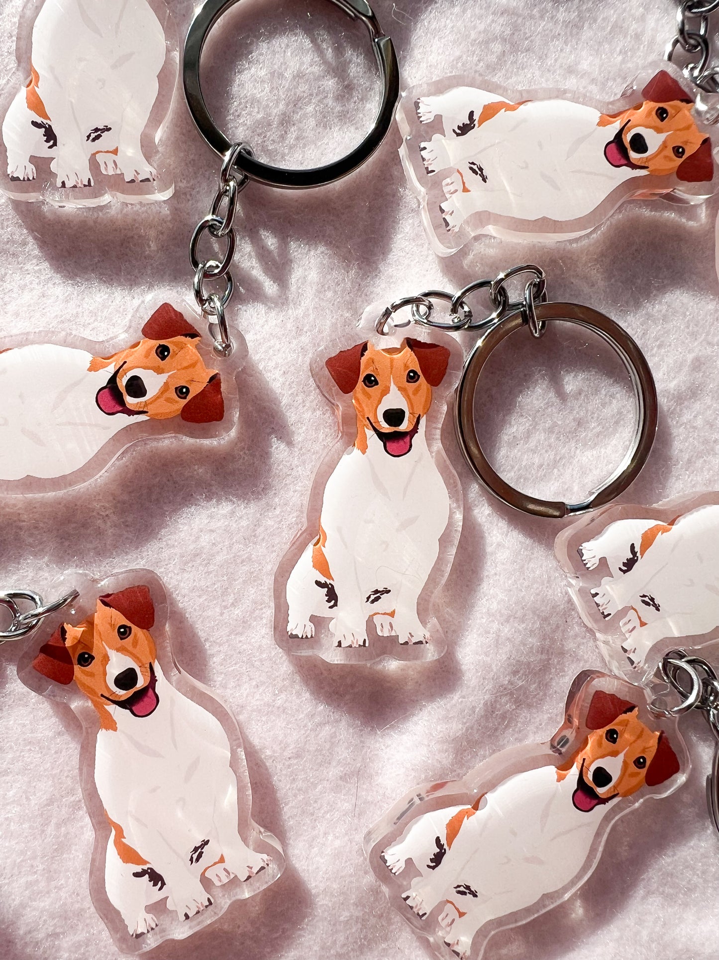 Jack Russell Terrier Keychain