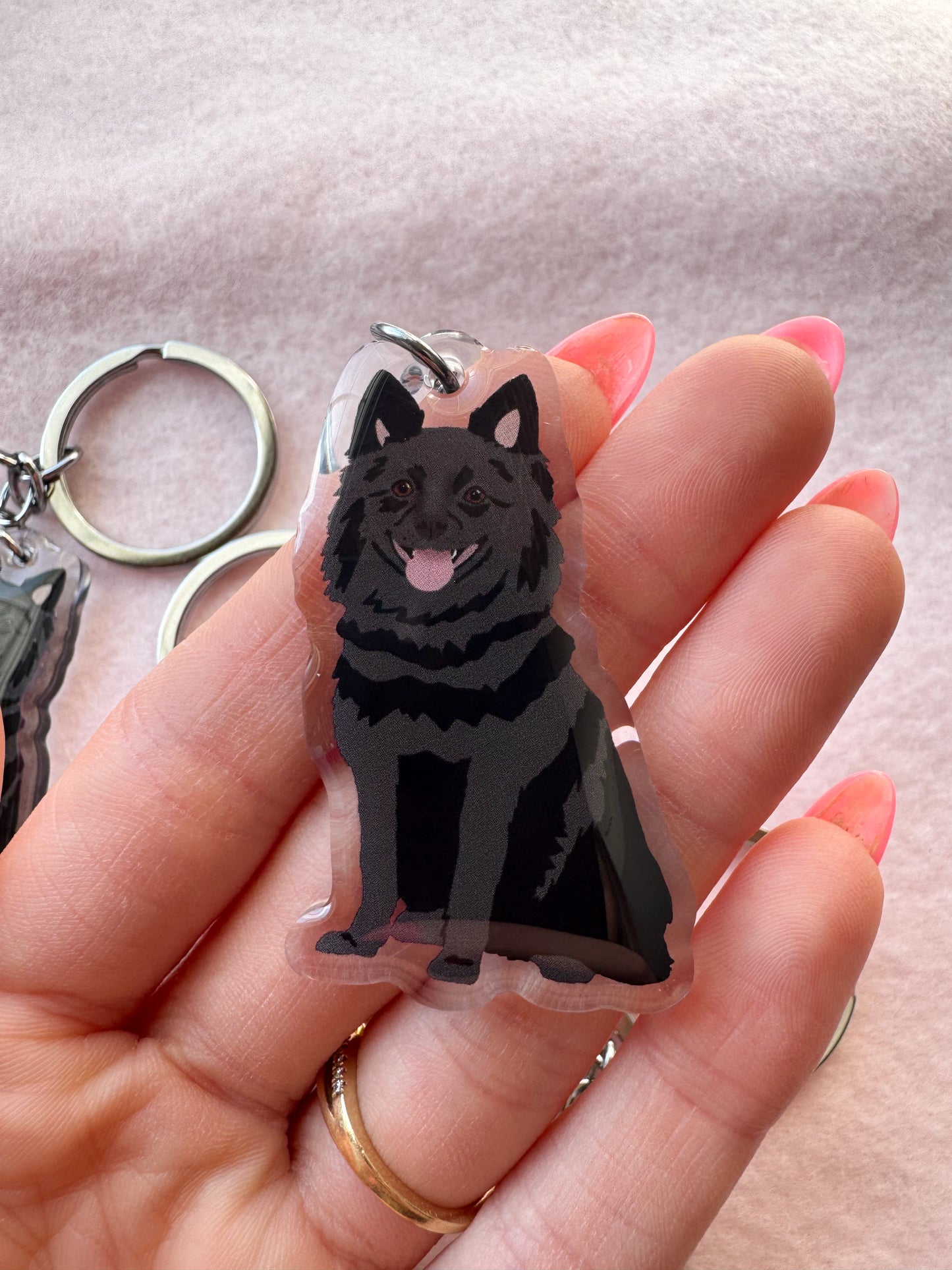 Schipperke Keychain