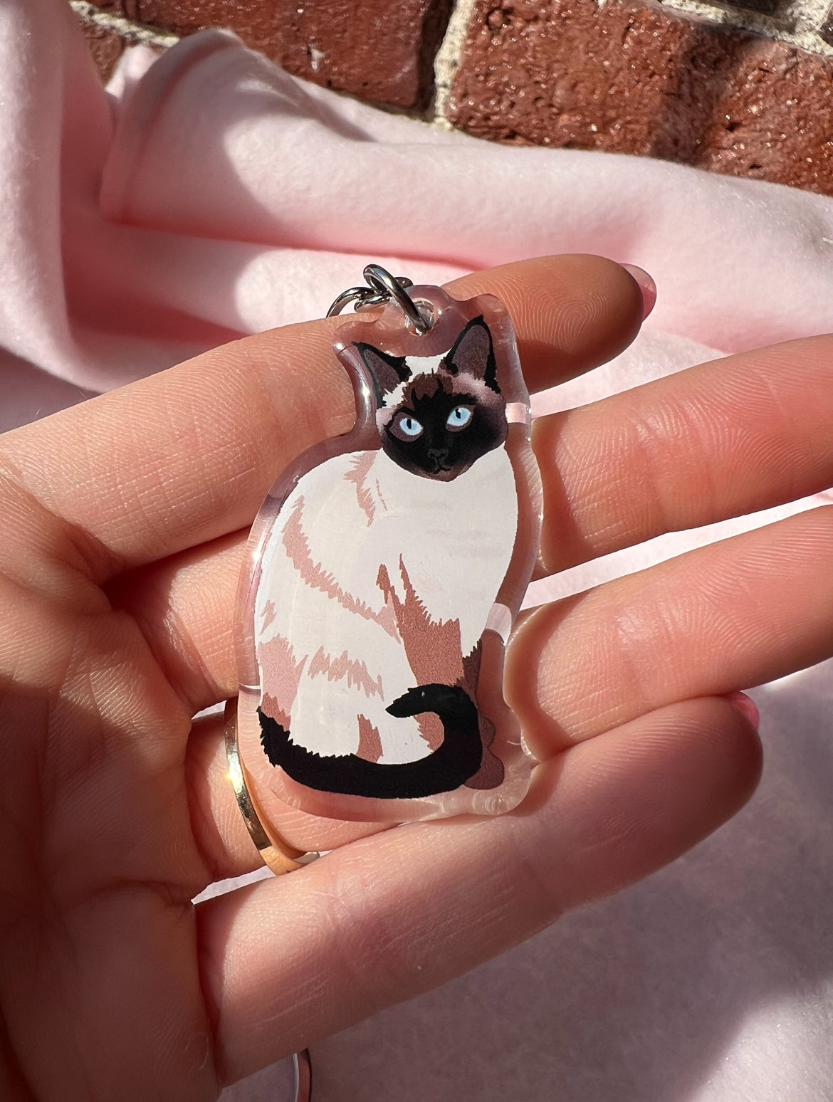 Seal Point Siamese, Tonkinese Keychain