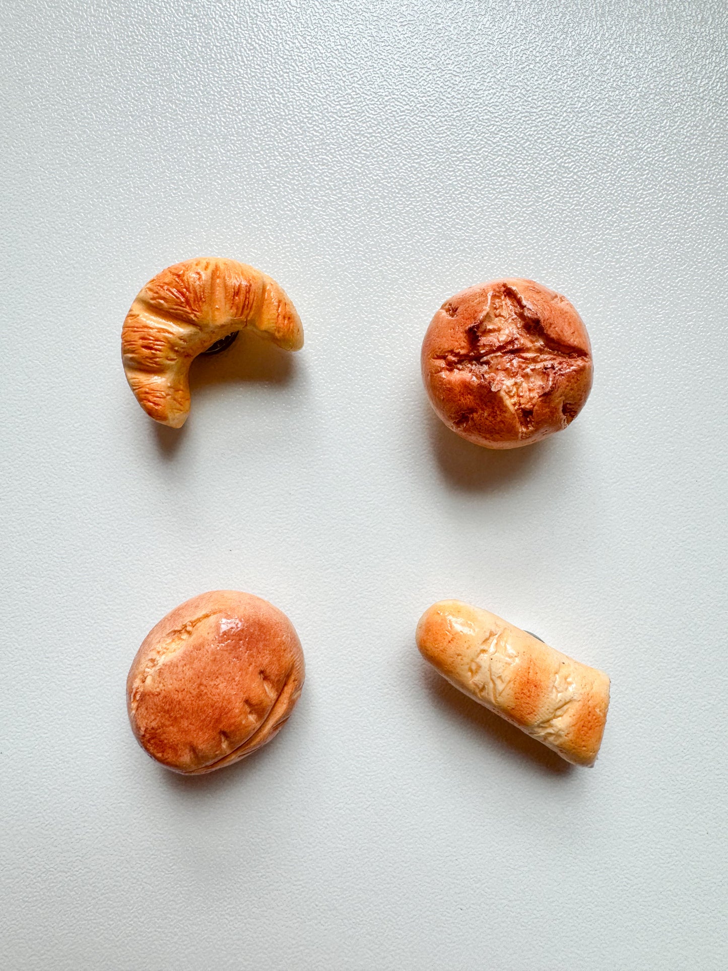 Bread Clay Magnet Set