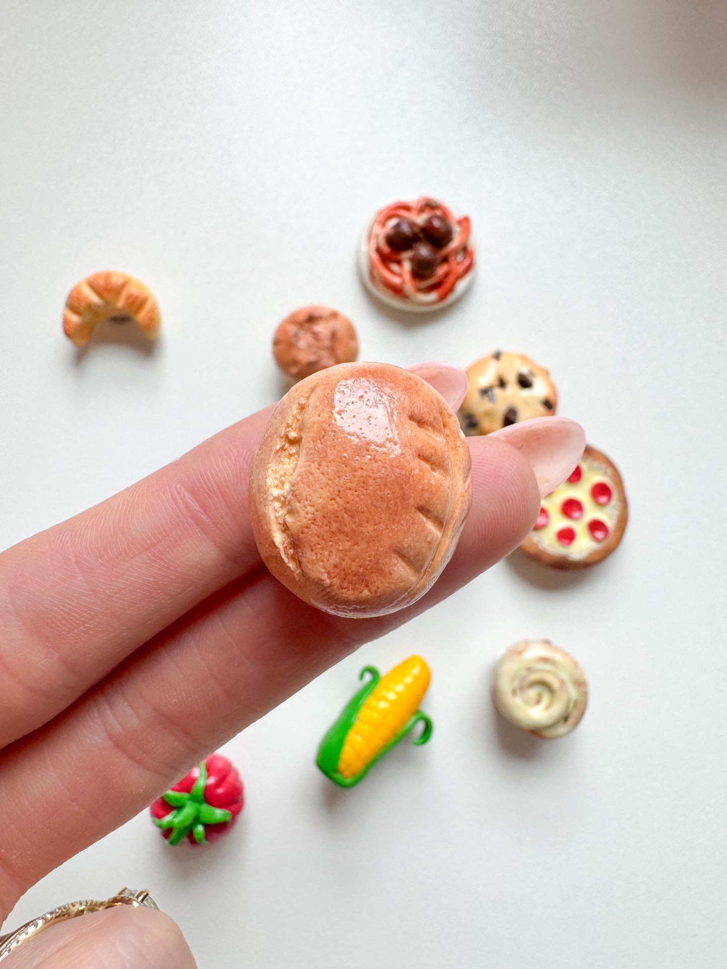 Bread Clay Magnet Set