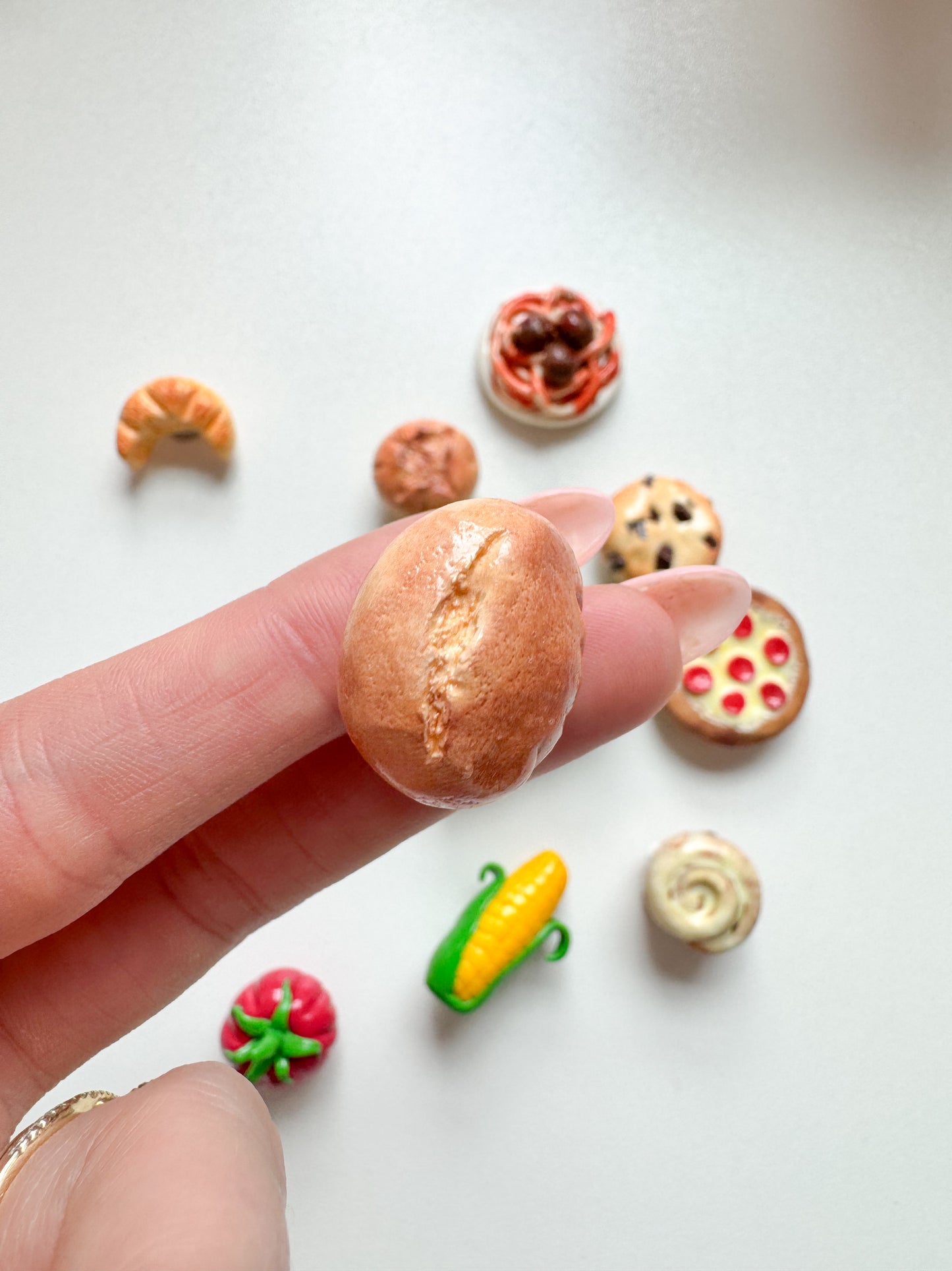 Bread Clay Magnet Set