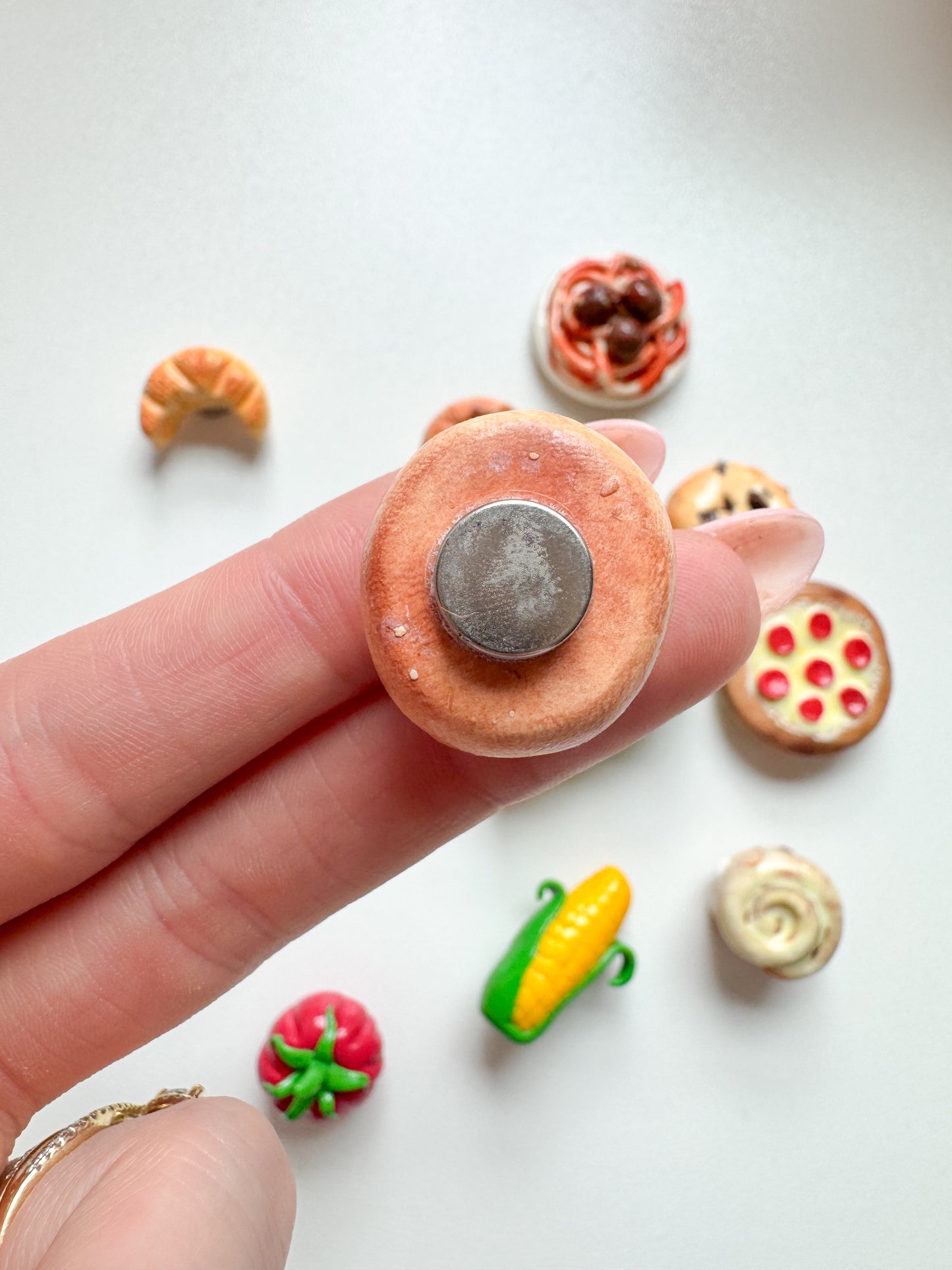 Bread Clay Magnet Set