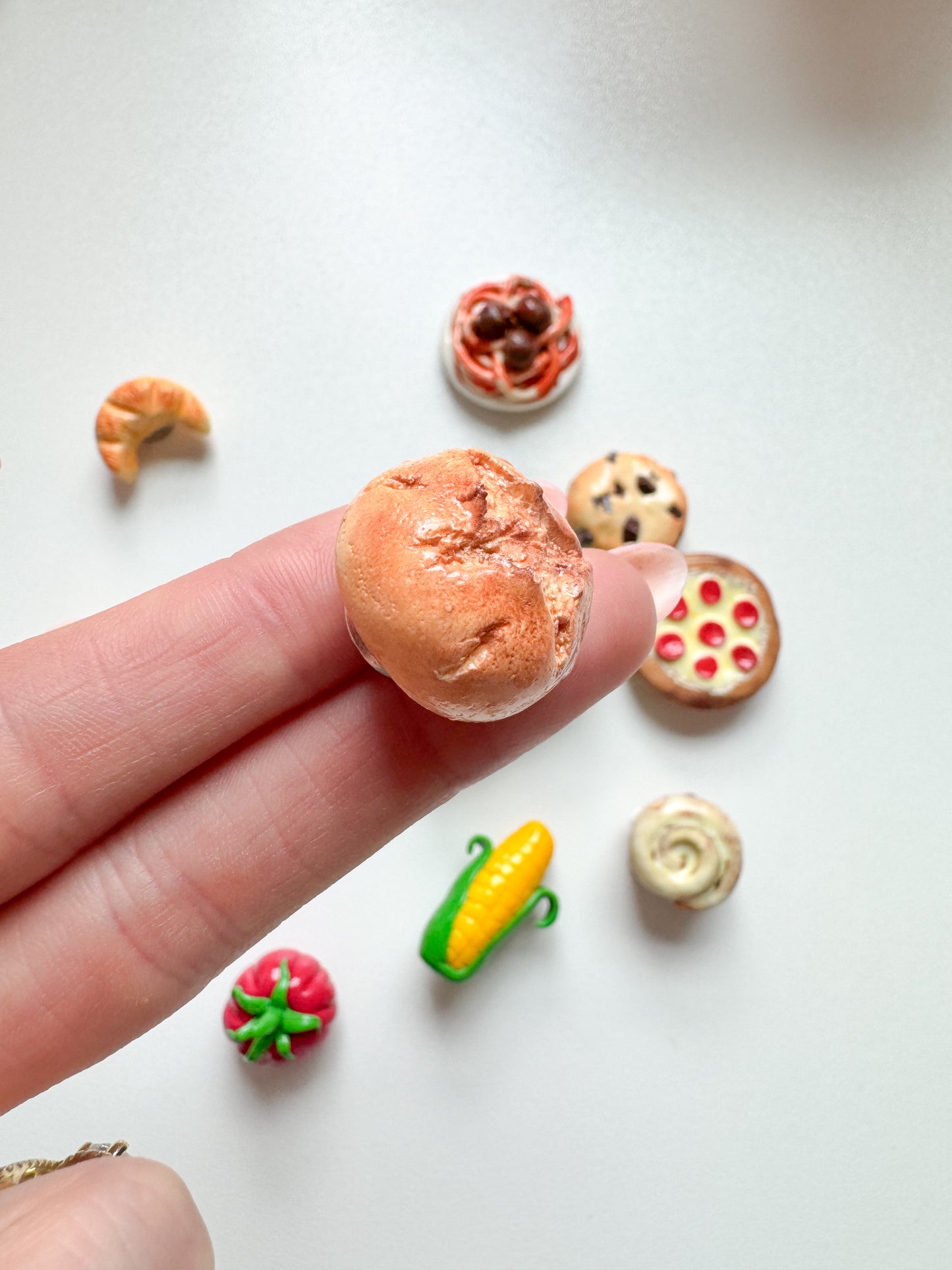 Bread Clay Magnet Set