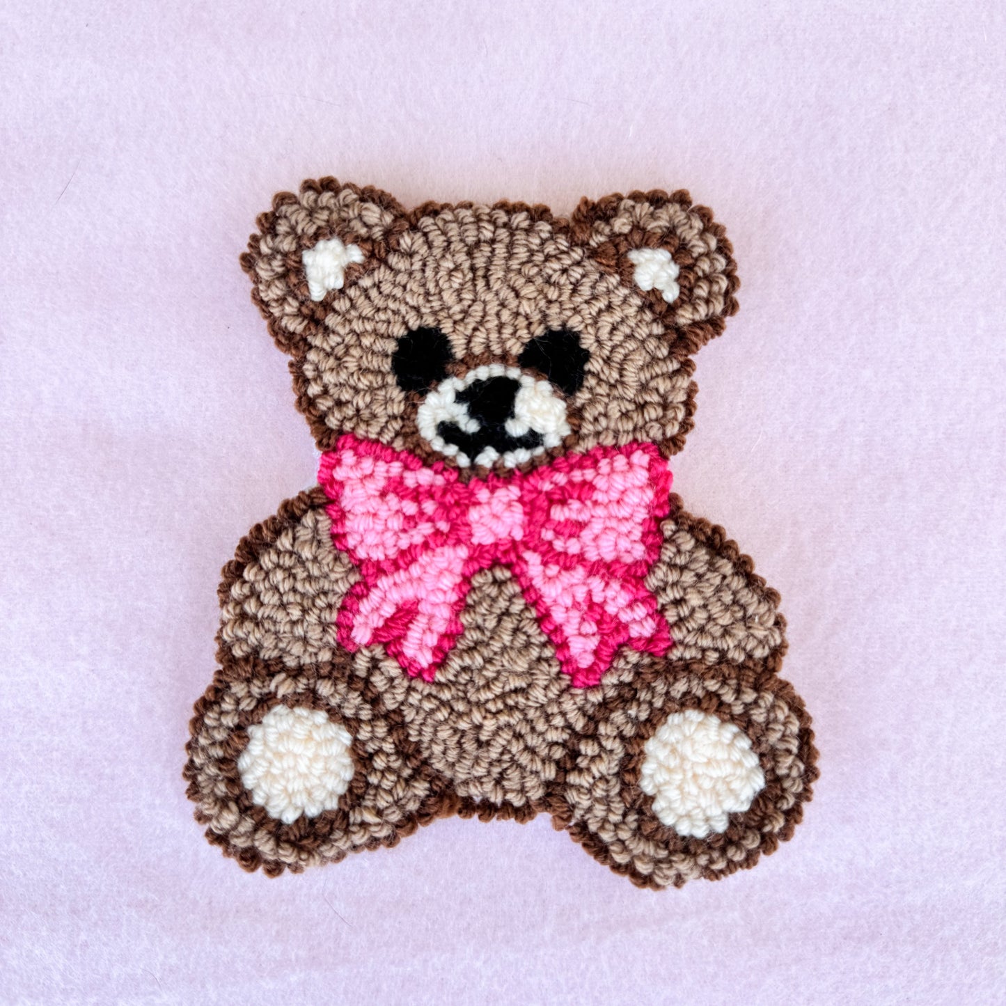 Teddy Bear Punch Needle Kit