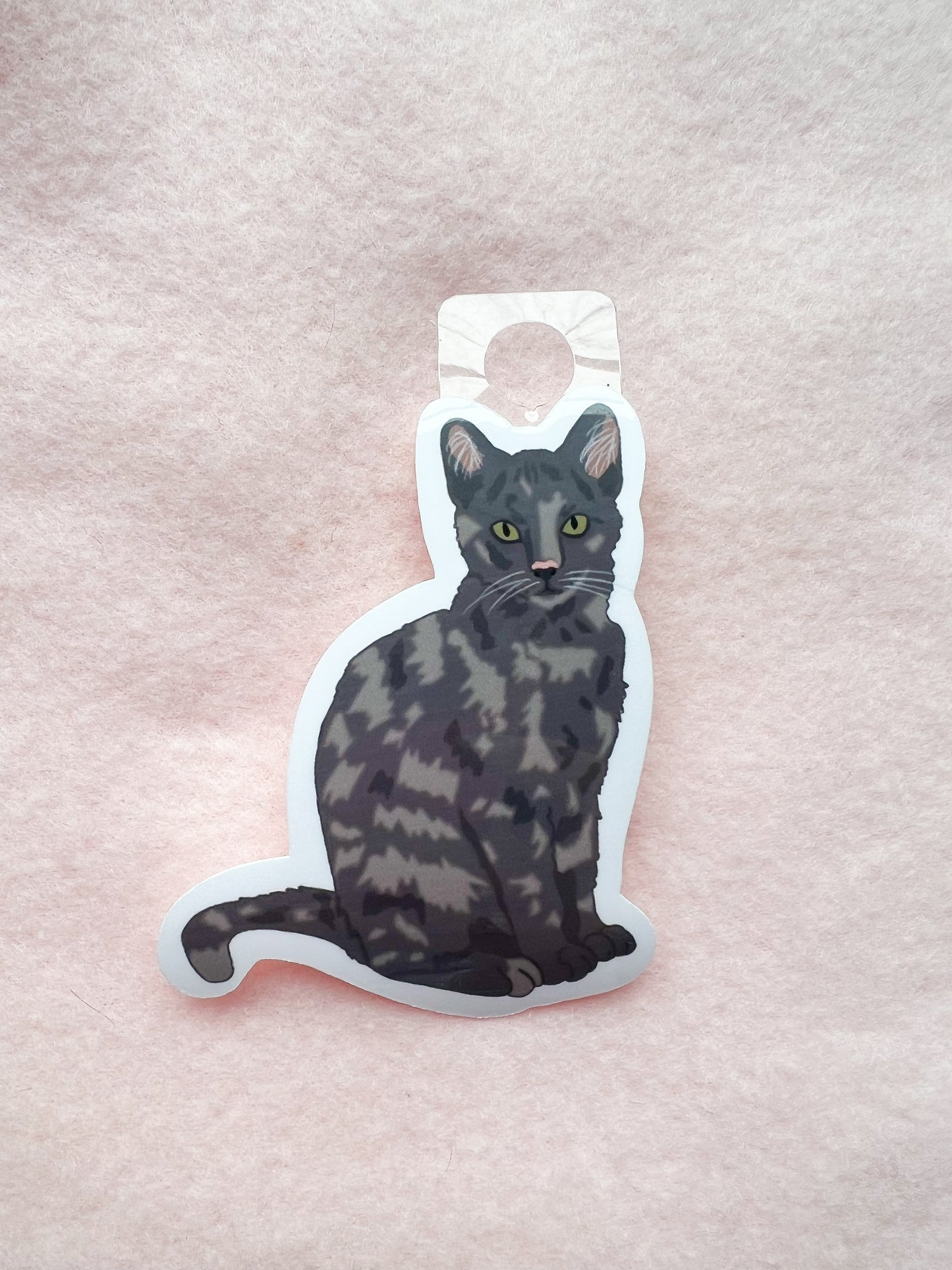 Dilute Tortoiseshell Cat Sticker