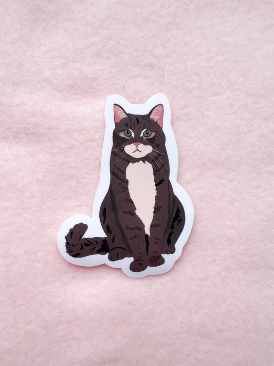Brown Tabby Sticker