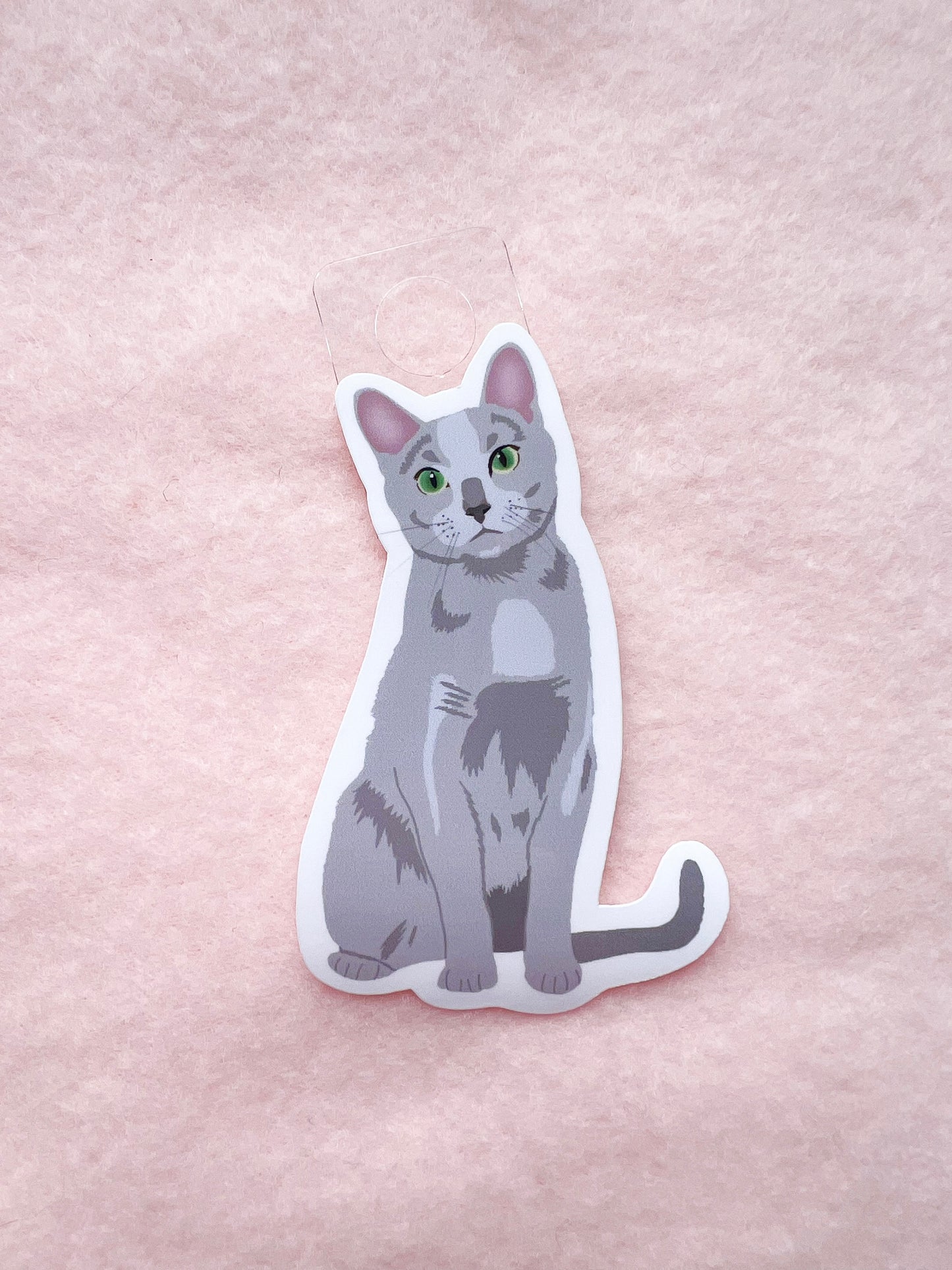 Russian Blue Sticker