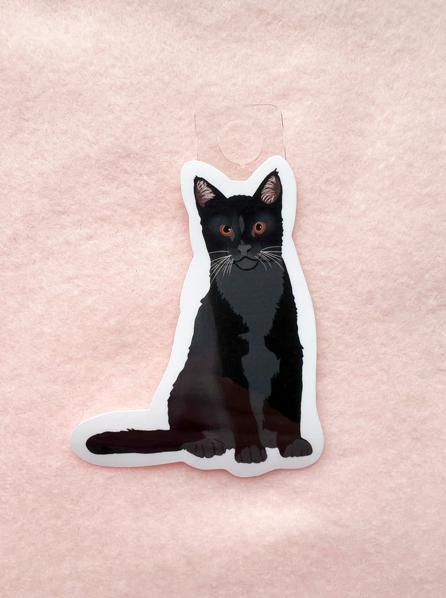 Black Cat Sticker