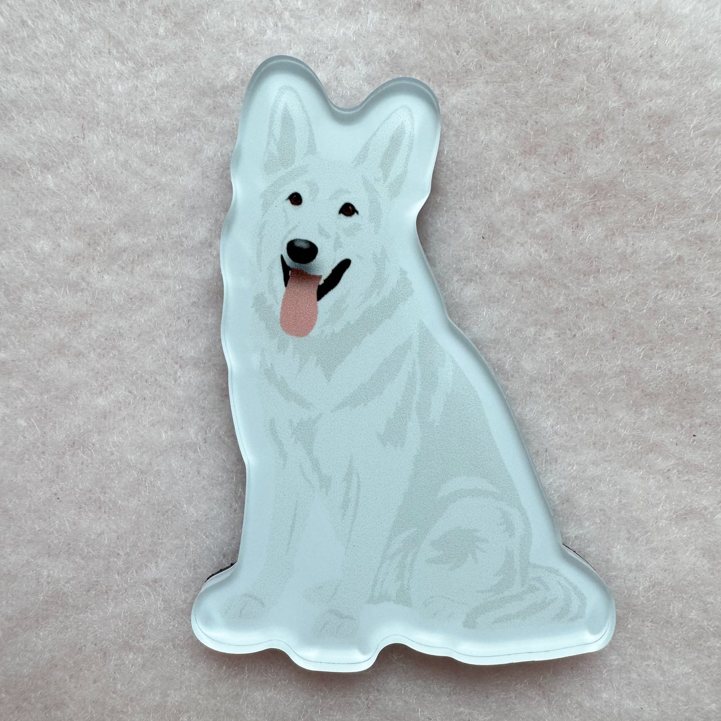 German Shepherd (white), Swiss Shepherd, Husky (white) Magnet