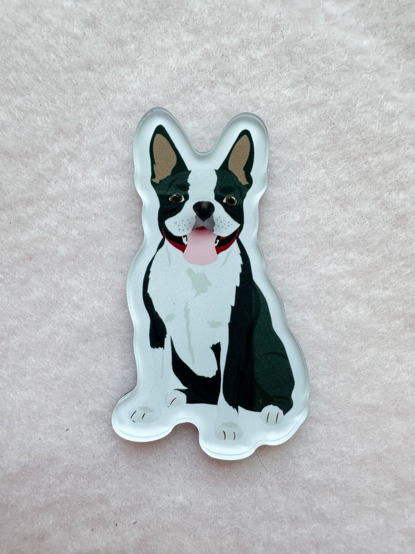 Boston Terrier (black & white) Magnet