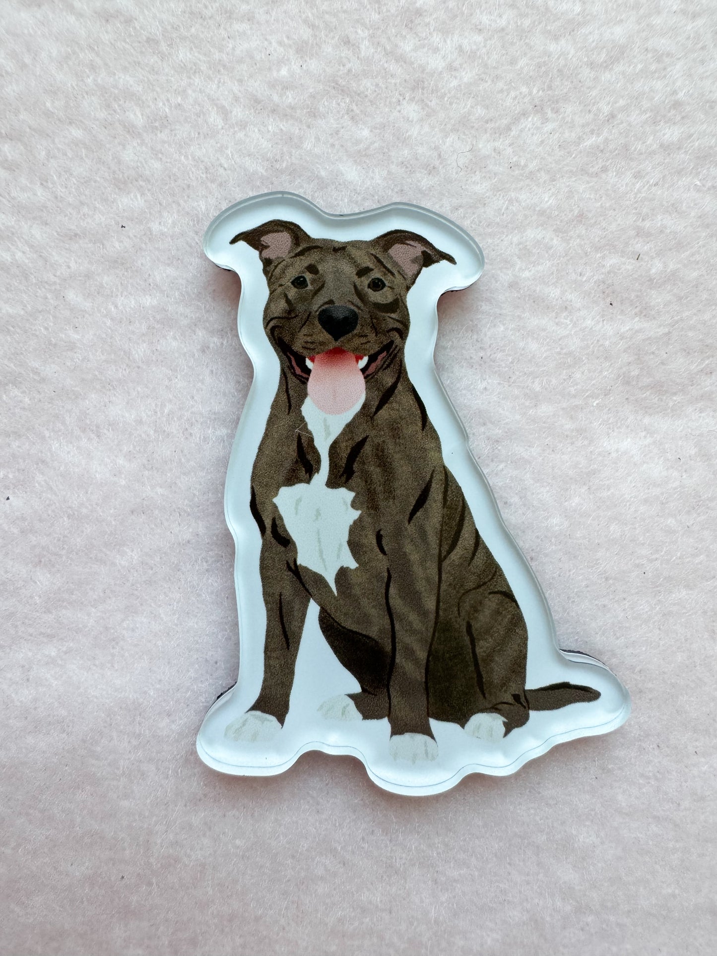 Pit Bull (brindle) Magnet