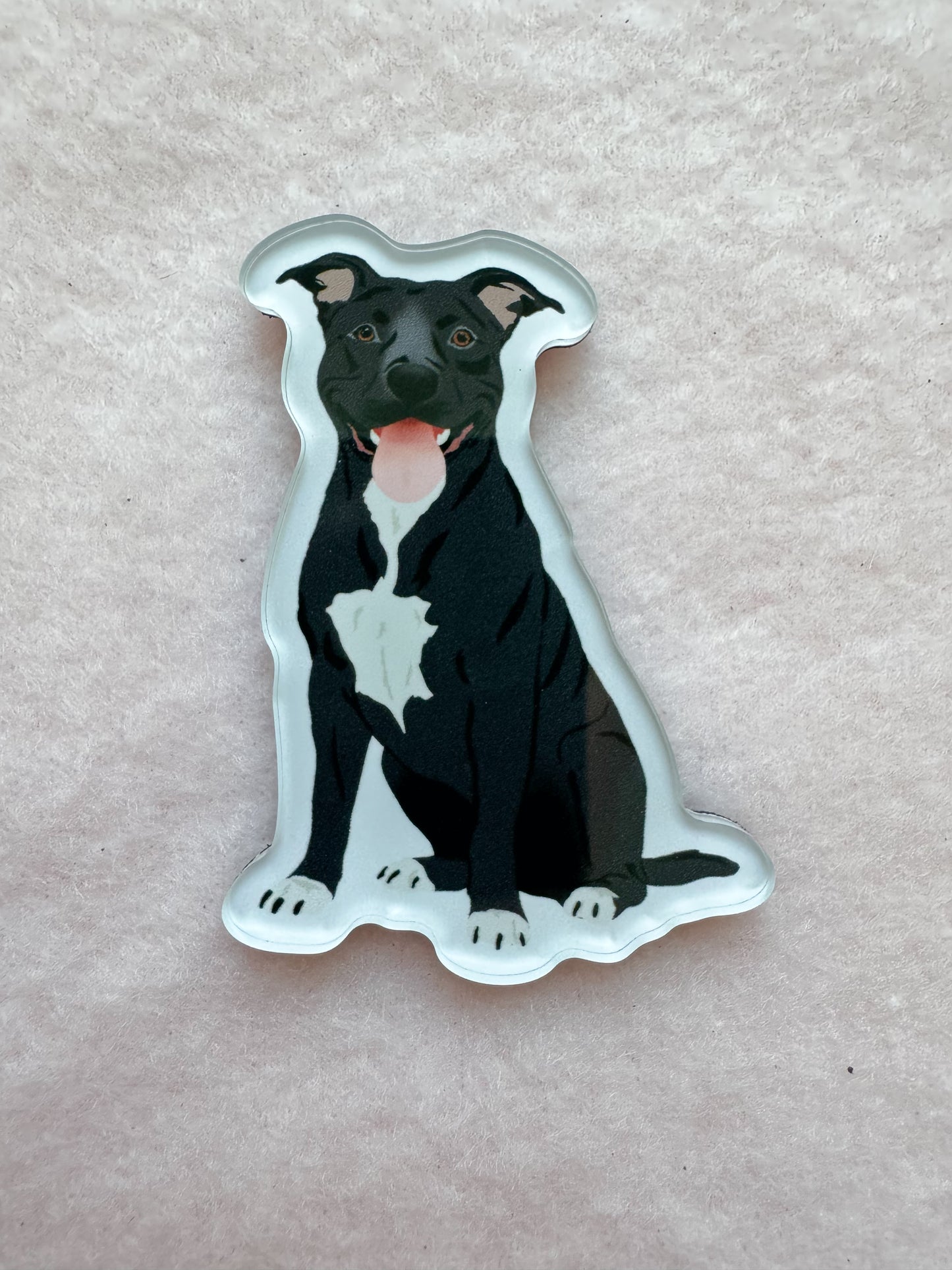 Pit Bull (black) Magnet