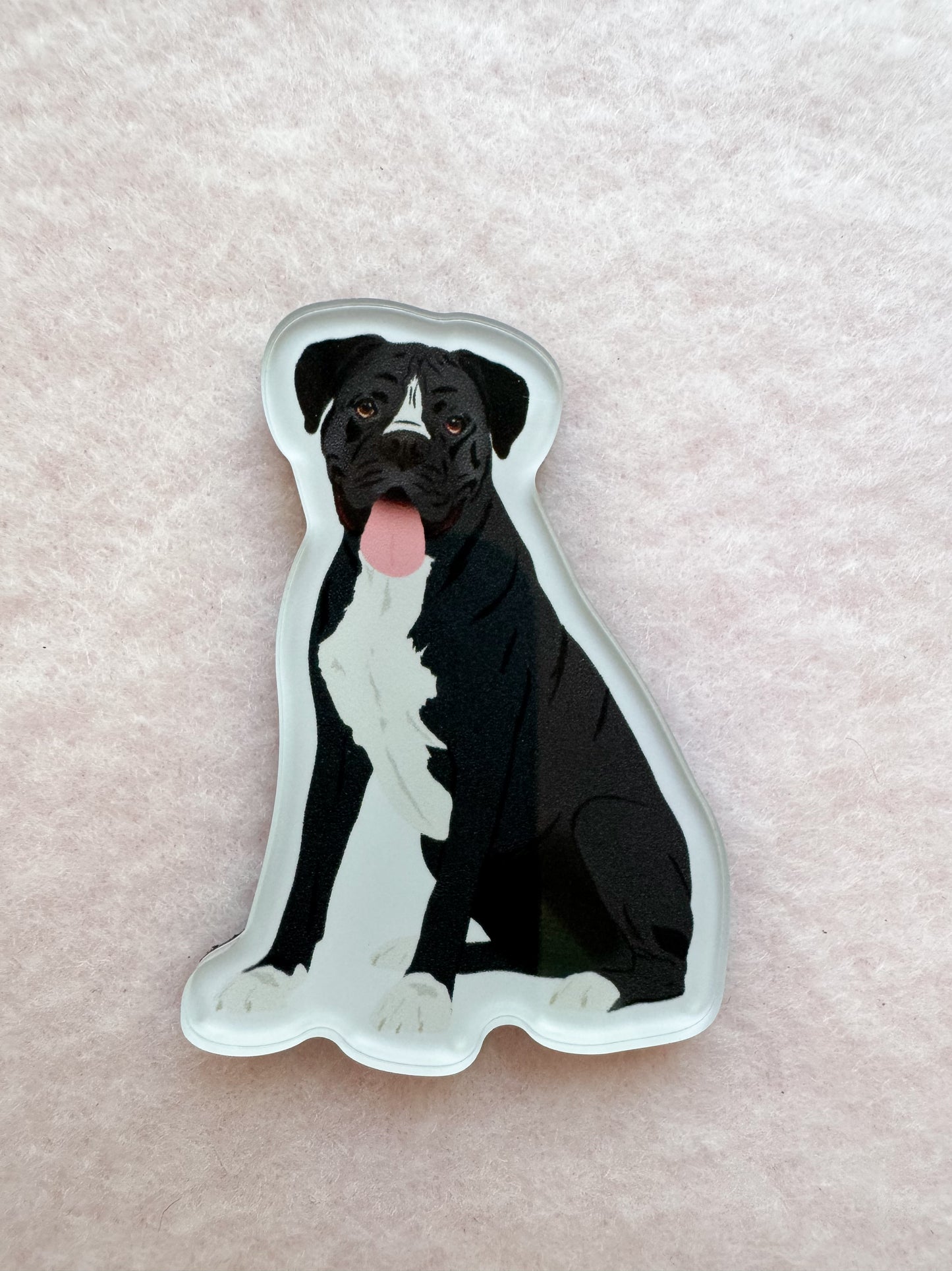Boxer (black) Magnet