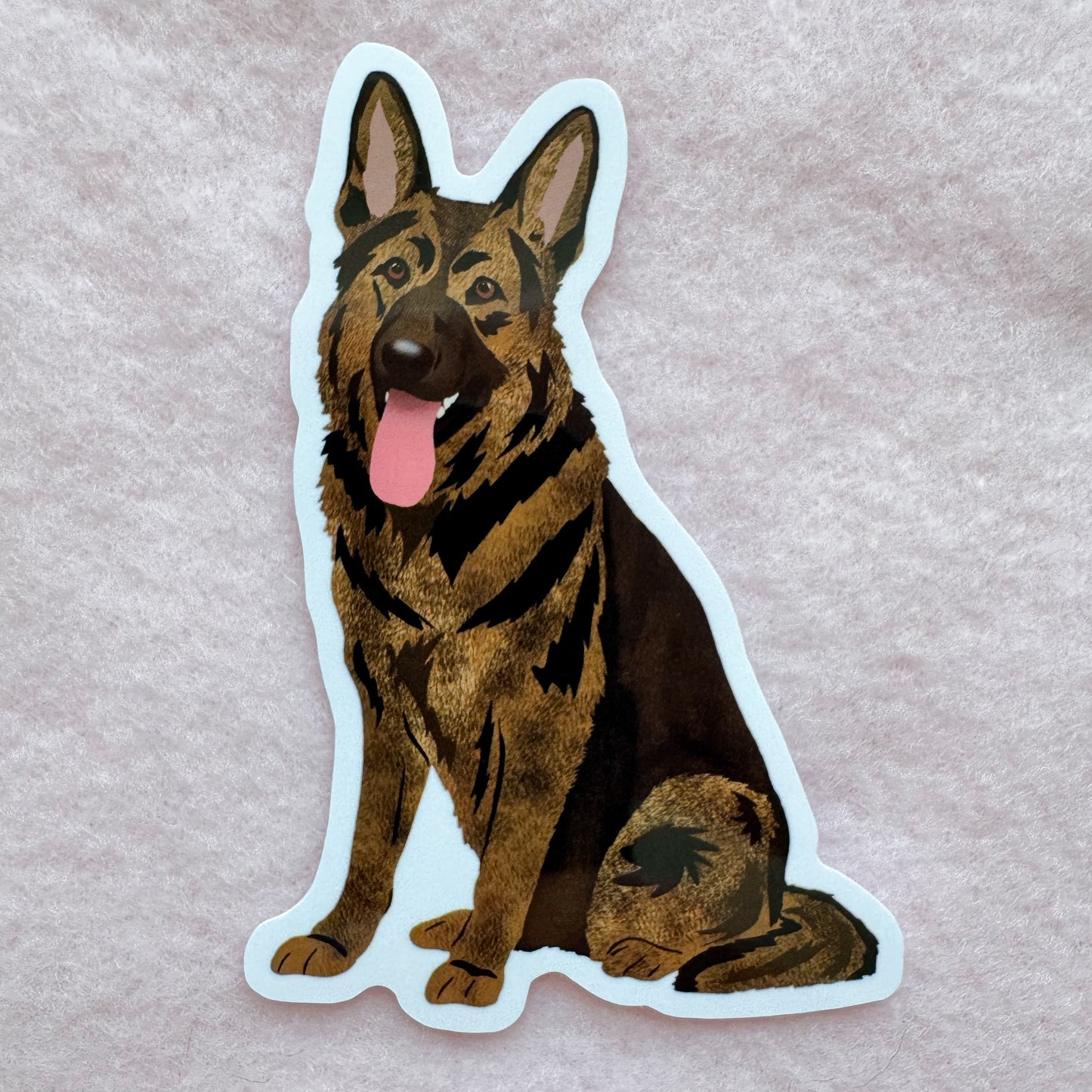 German Shepherd (sable) Sticker