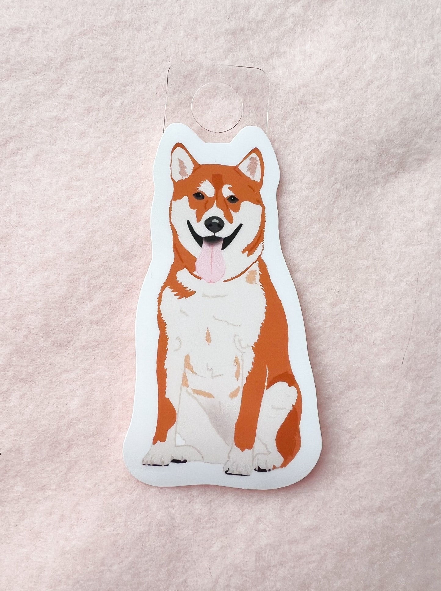 Shiba Inu, Akita (red) Sticker
