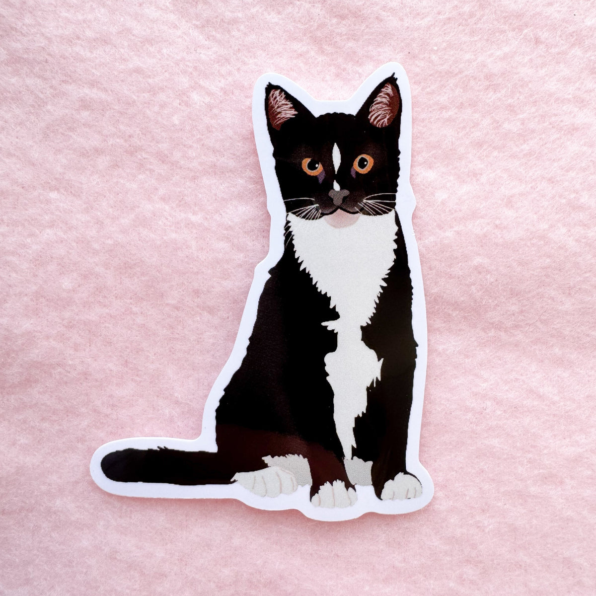 Tuxedo Cat Sticker