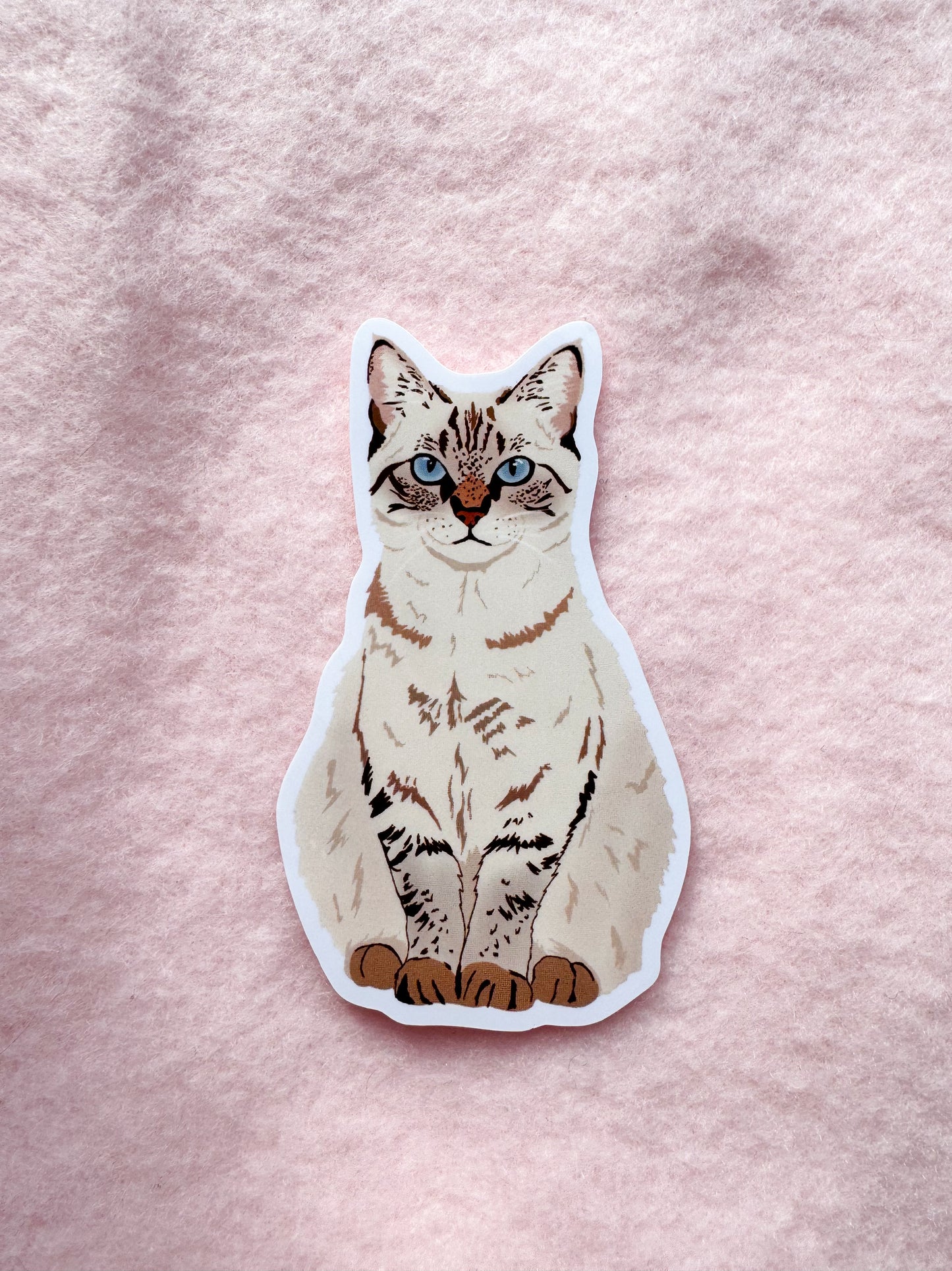 Lynx Point Siamese Sticker