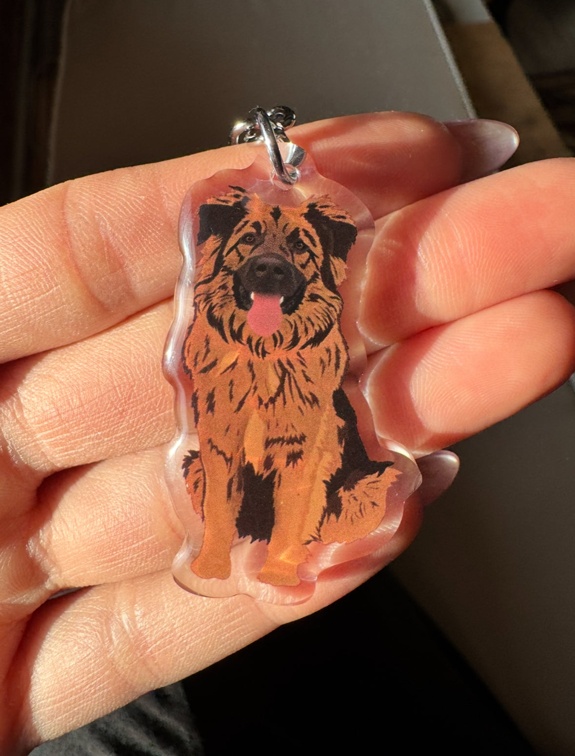 Leonberger Keychain