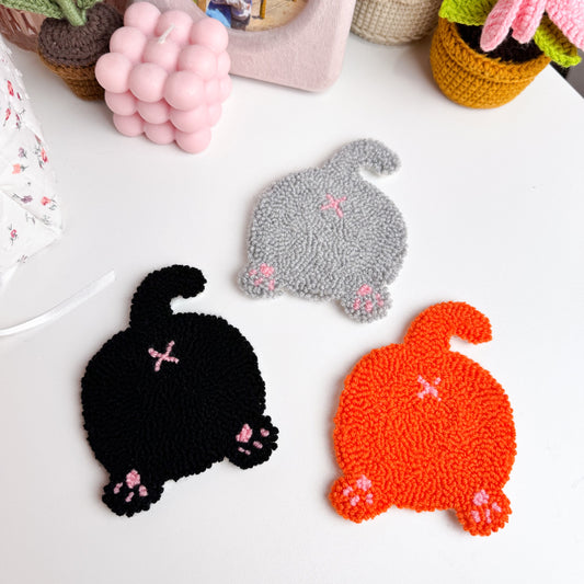 Cat Butt Coaster
