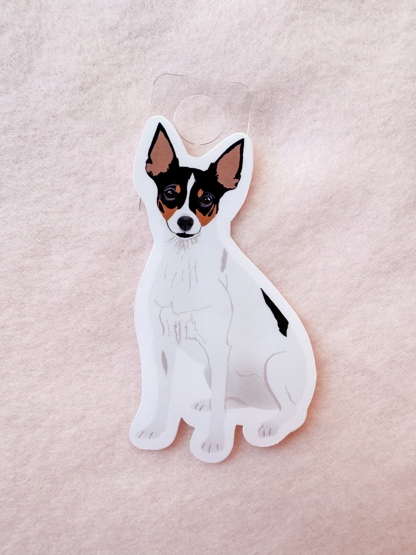 Rat Terrier, Toy Fox Terrier Sticker