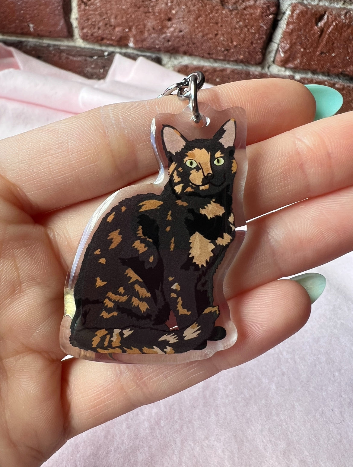 Tortoiseshell Keychain