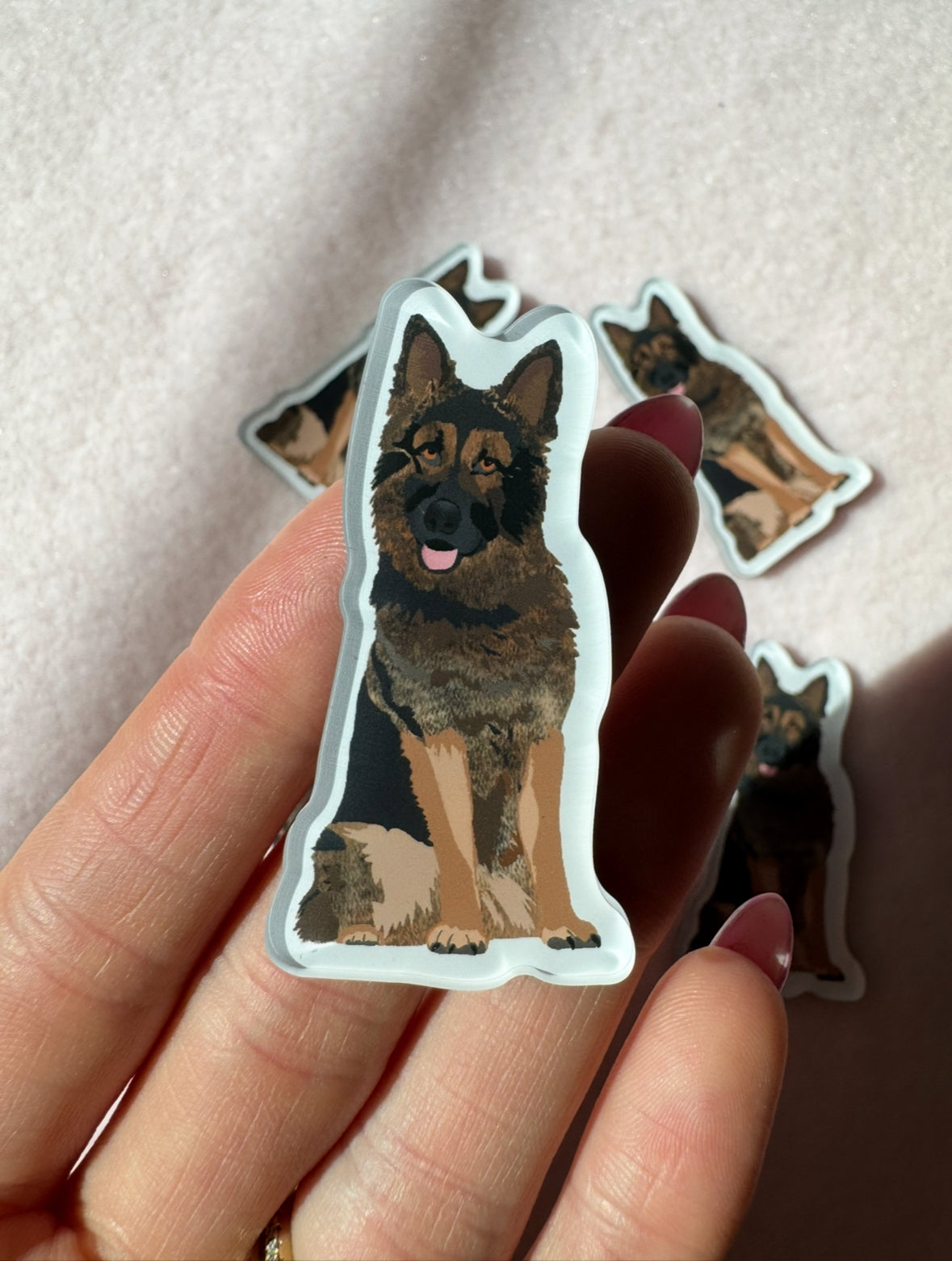 German Shepherd (sable) Magnet