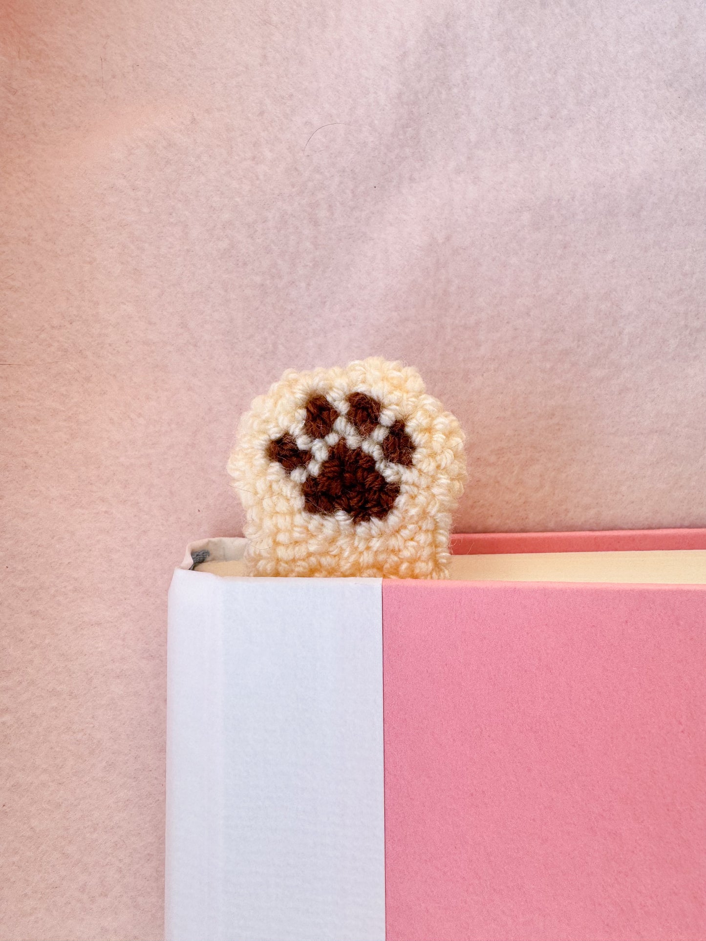 Punch Needle Paw Bookmark