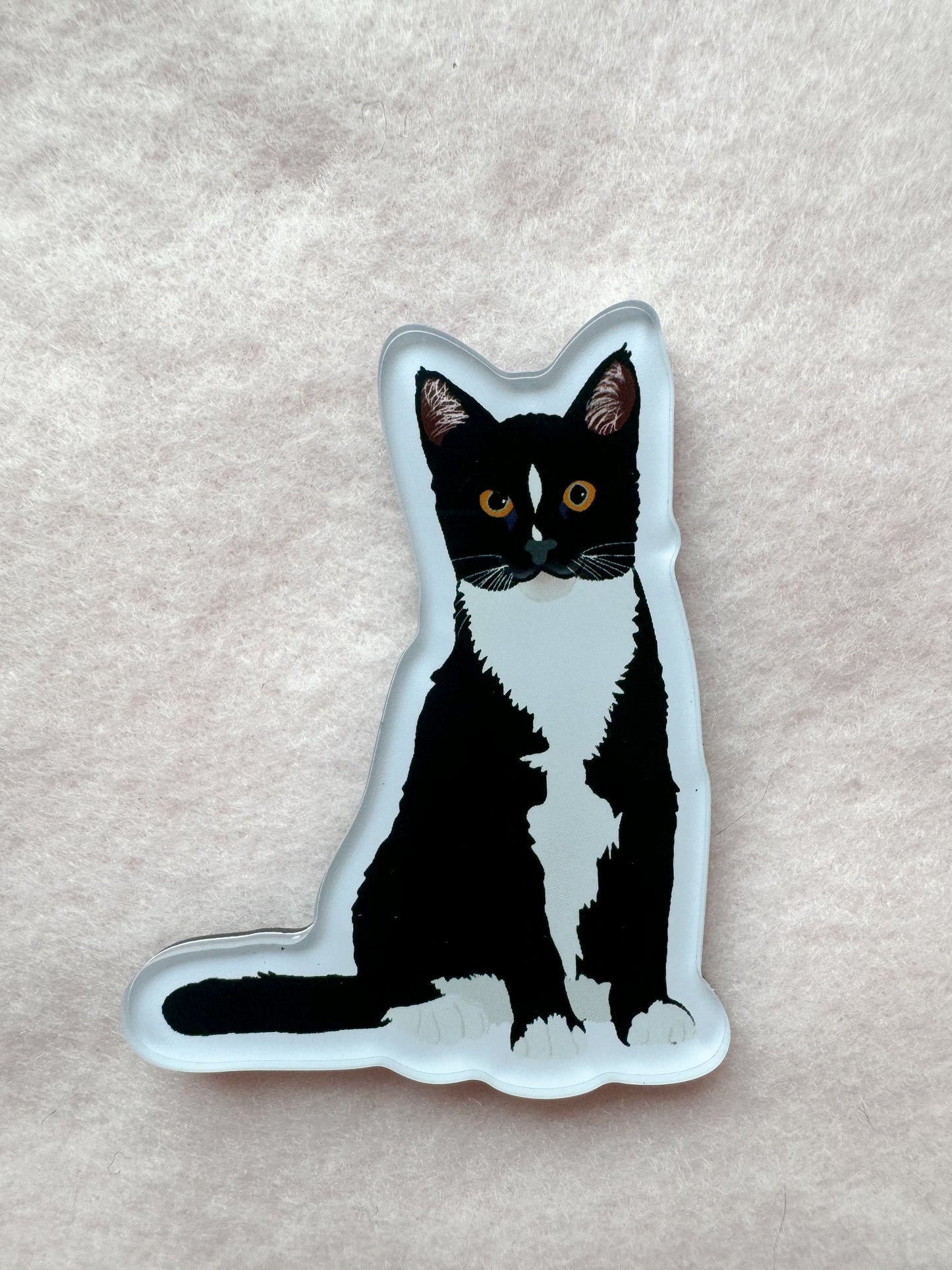 Tuxedo Cat Magnet