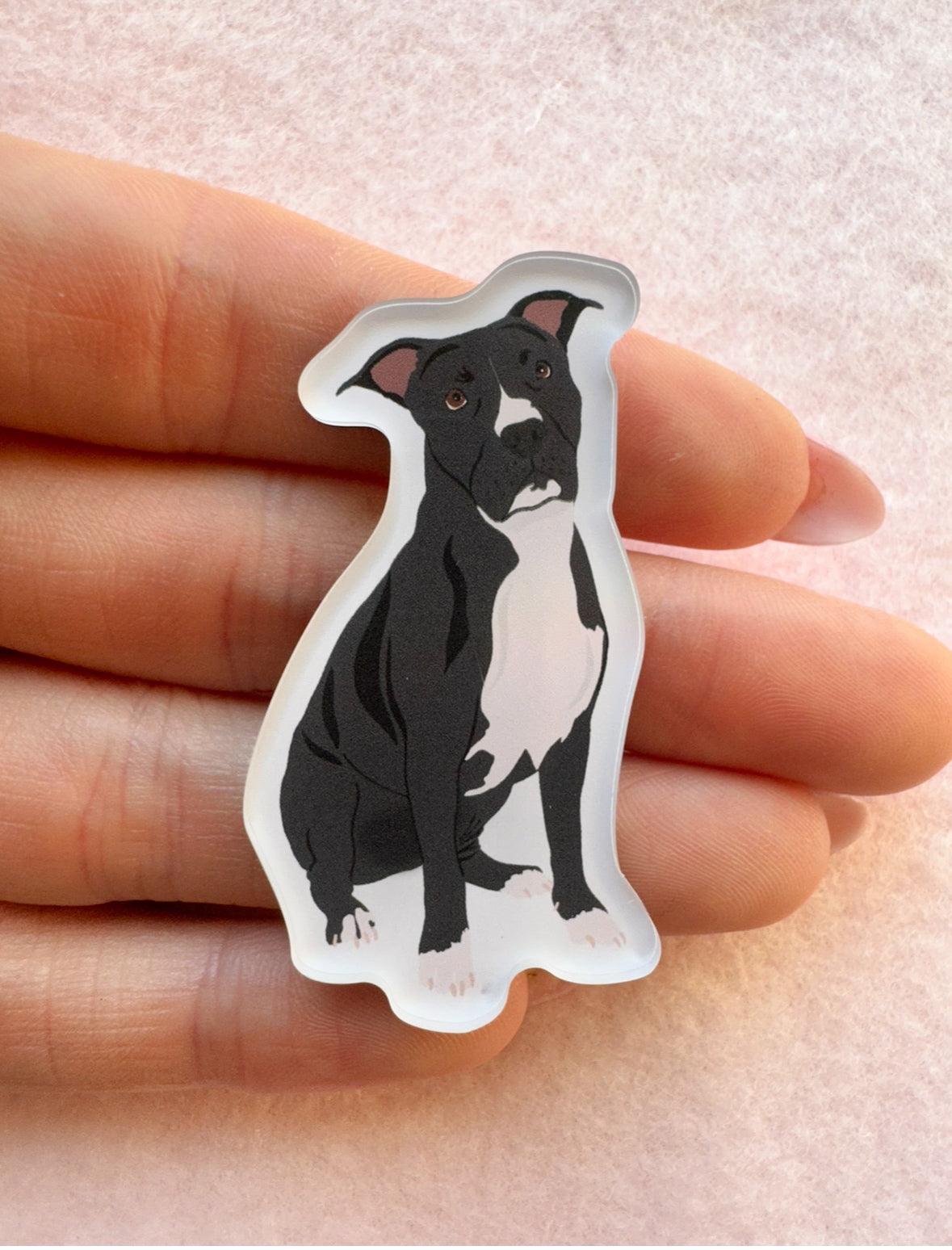 Pit Bull (black) Magnet