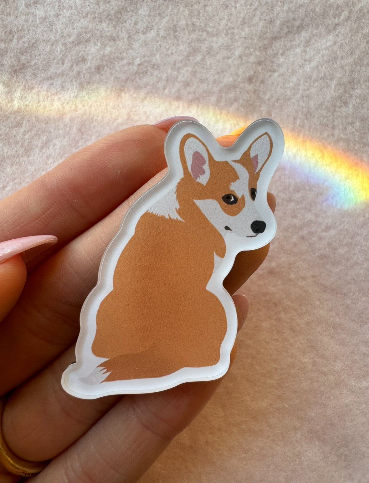 Corgi (red) Magnet