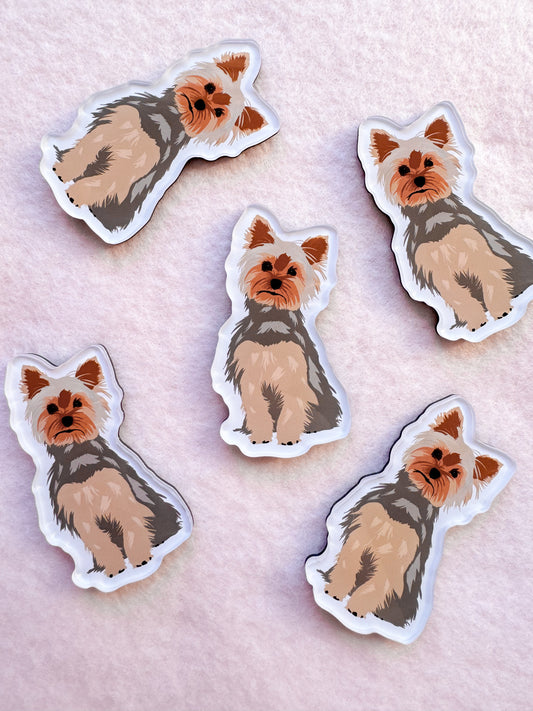 Yorkshire Terrier (blue & tan yorkie) Magnet