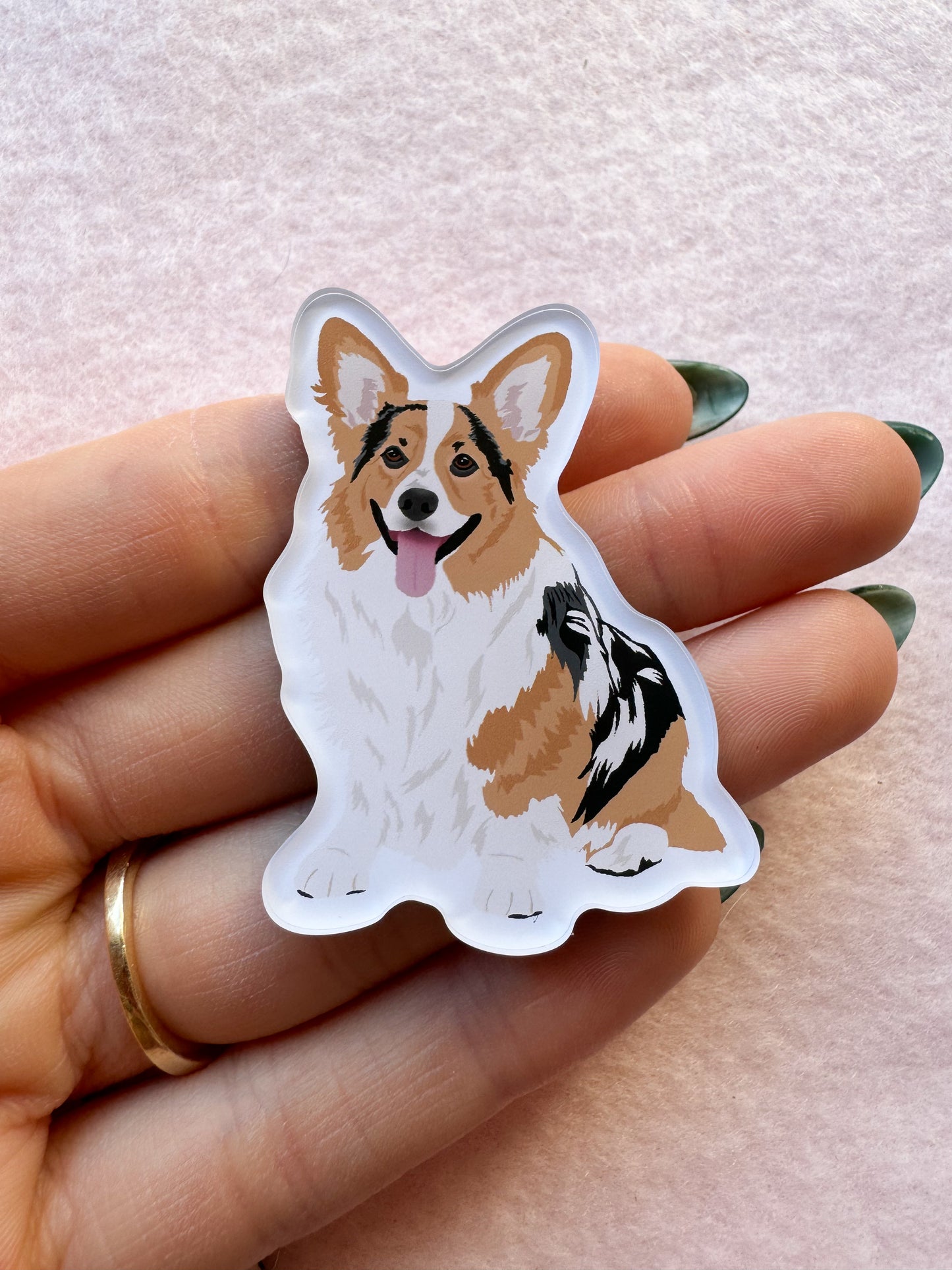 Corgi (merle) Magnet