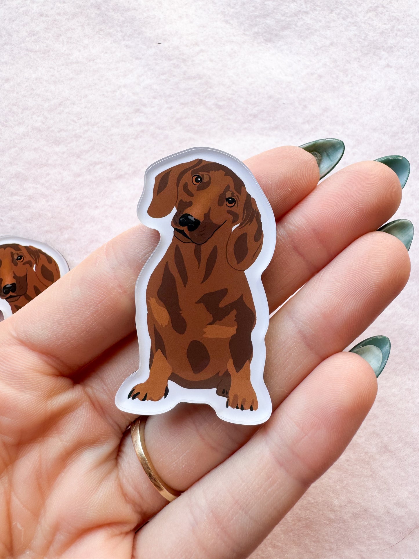 Dachshund (brown) Magnet