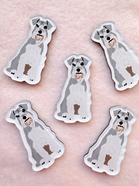 Schnauzer Magnet